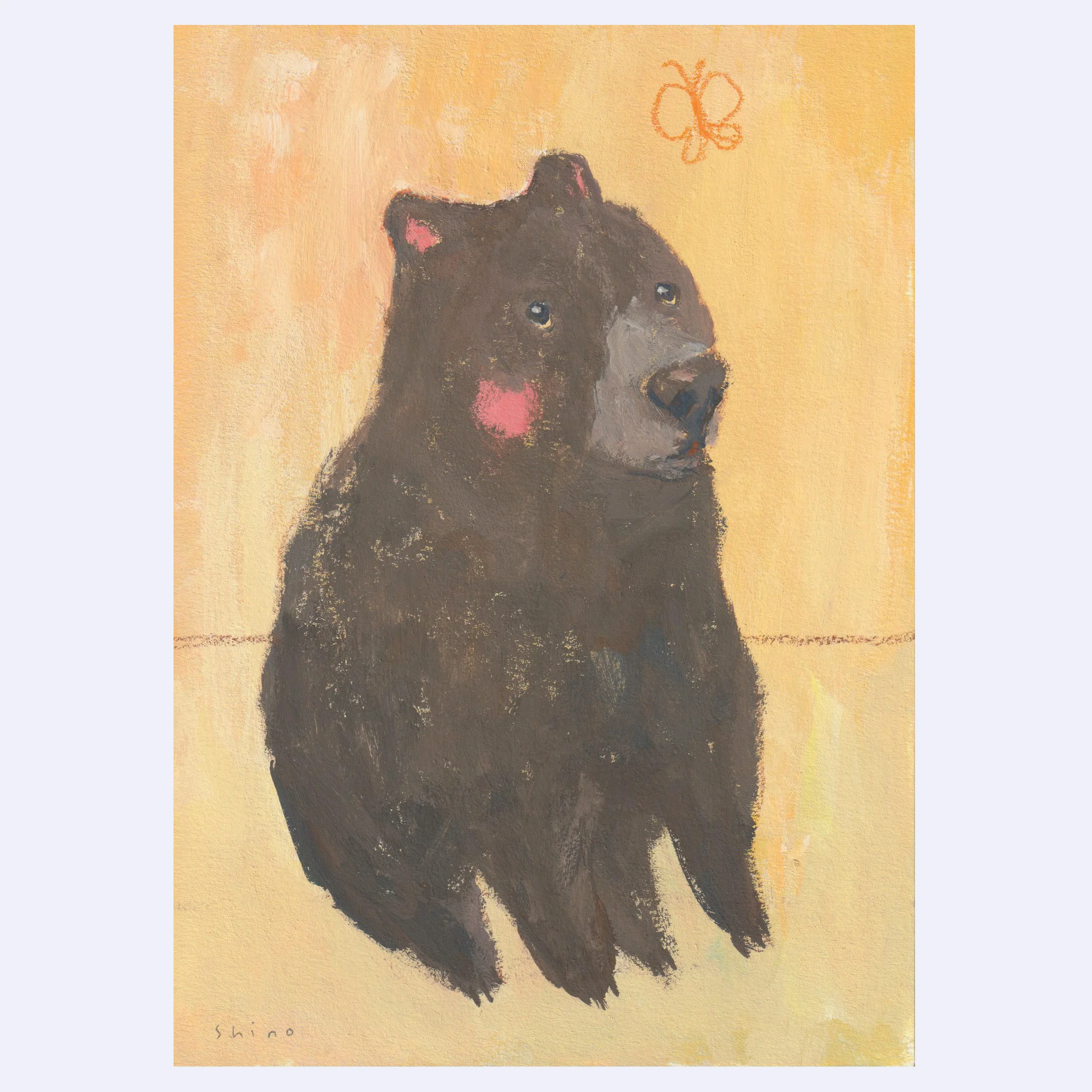 5x7 (2025) - #02 - Shino Charlson - "Bear and Butterfly"