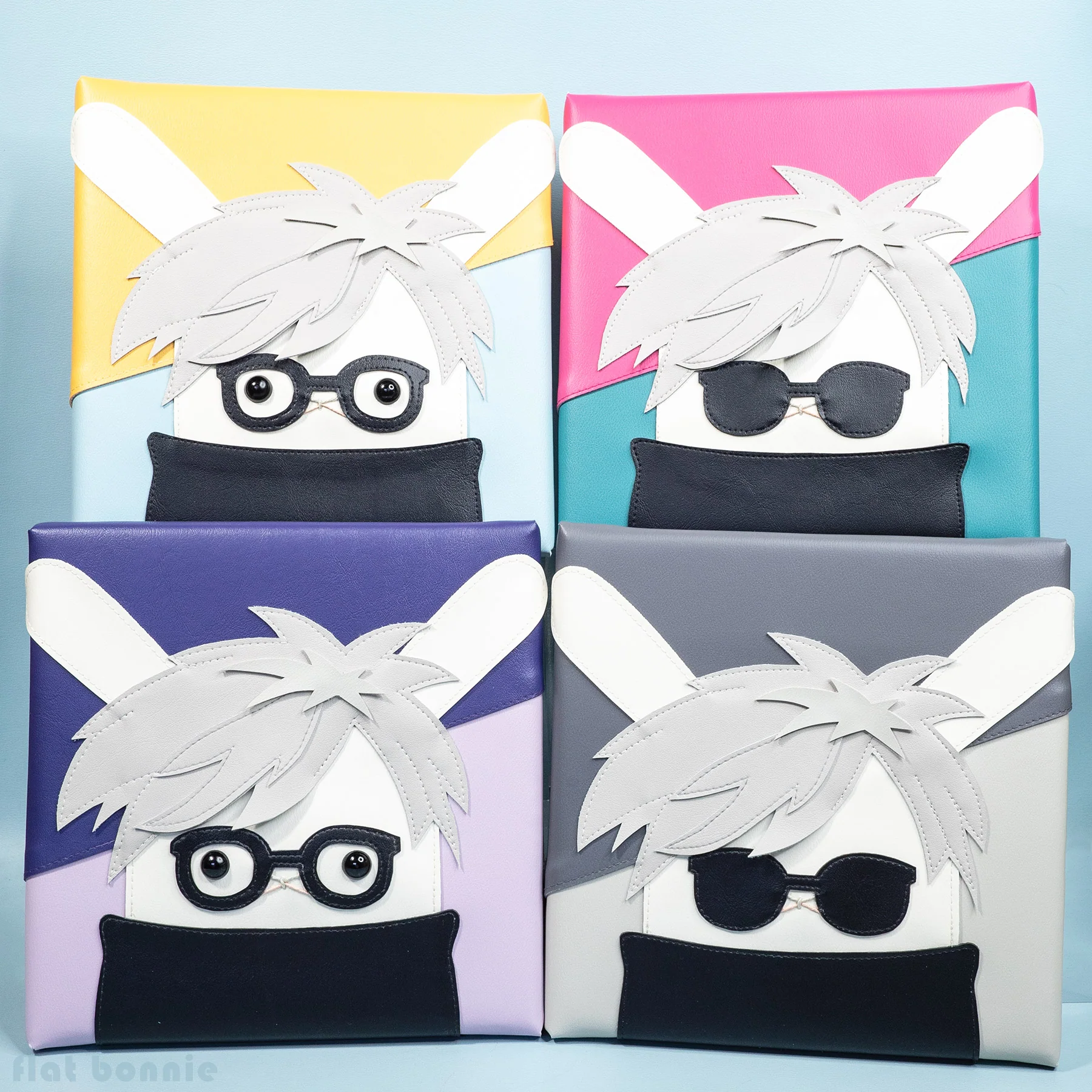 8 x 8 (2021) - Flat Bonnie - "Bundy - Vinyl Wall Art (Gray)" - Image 2