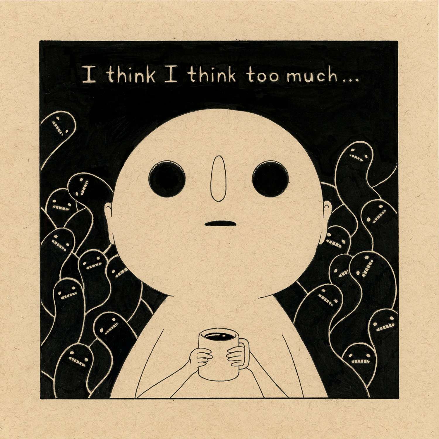 8 x 8 (2023) - #28 - Felicia Chiao - "Think Too Much"
