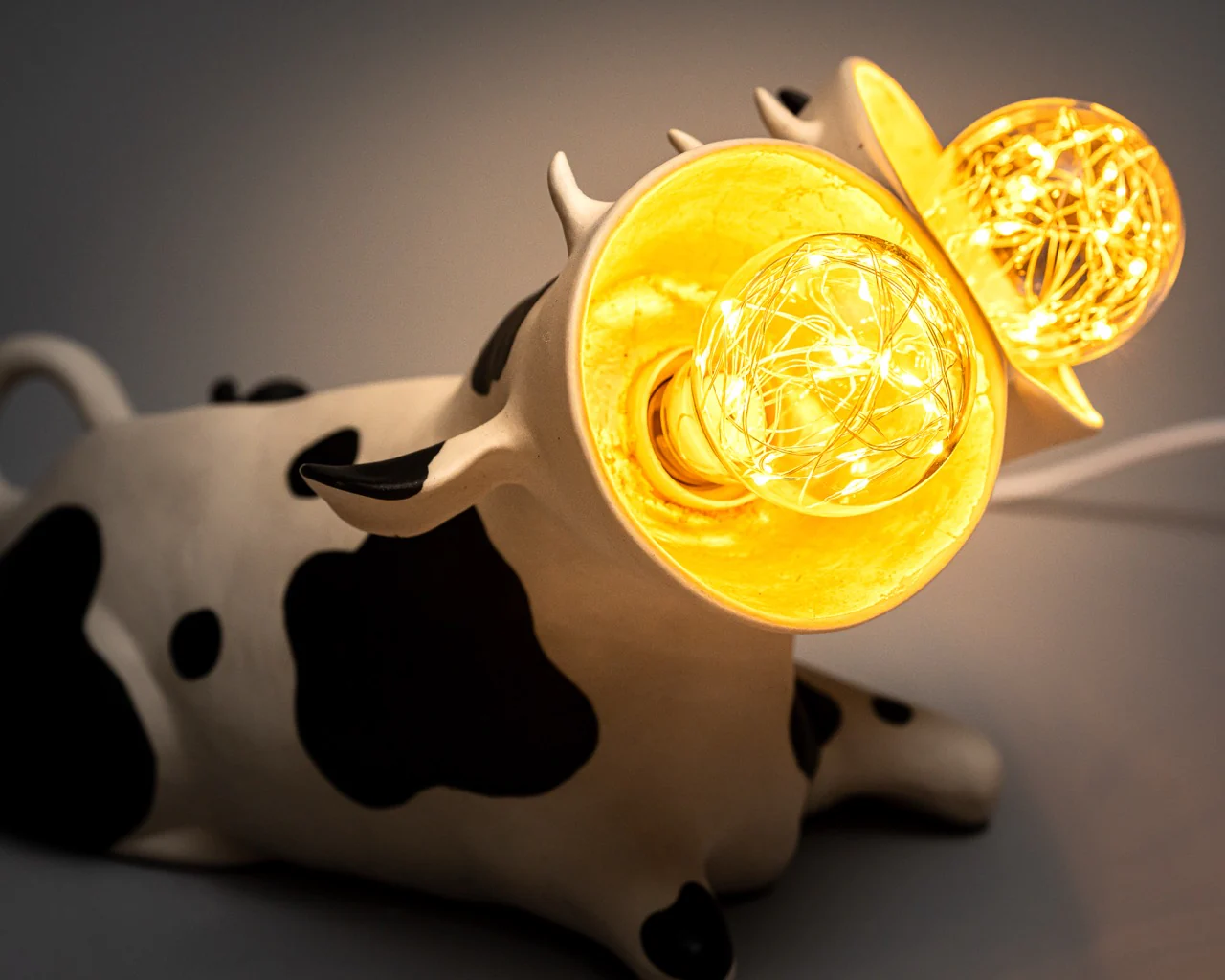 ANIMALS - #22 - Evie Chang - "Two Headed Calf Lamp" - Image 4