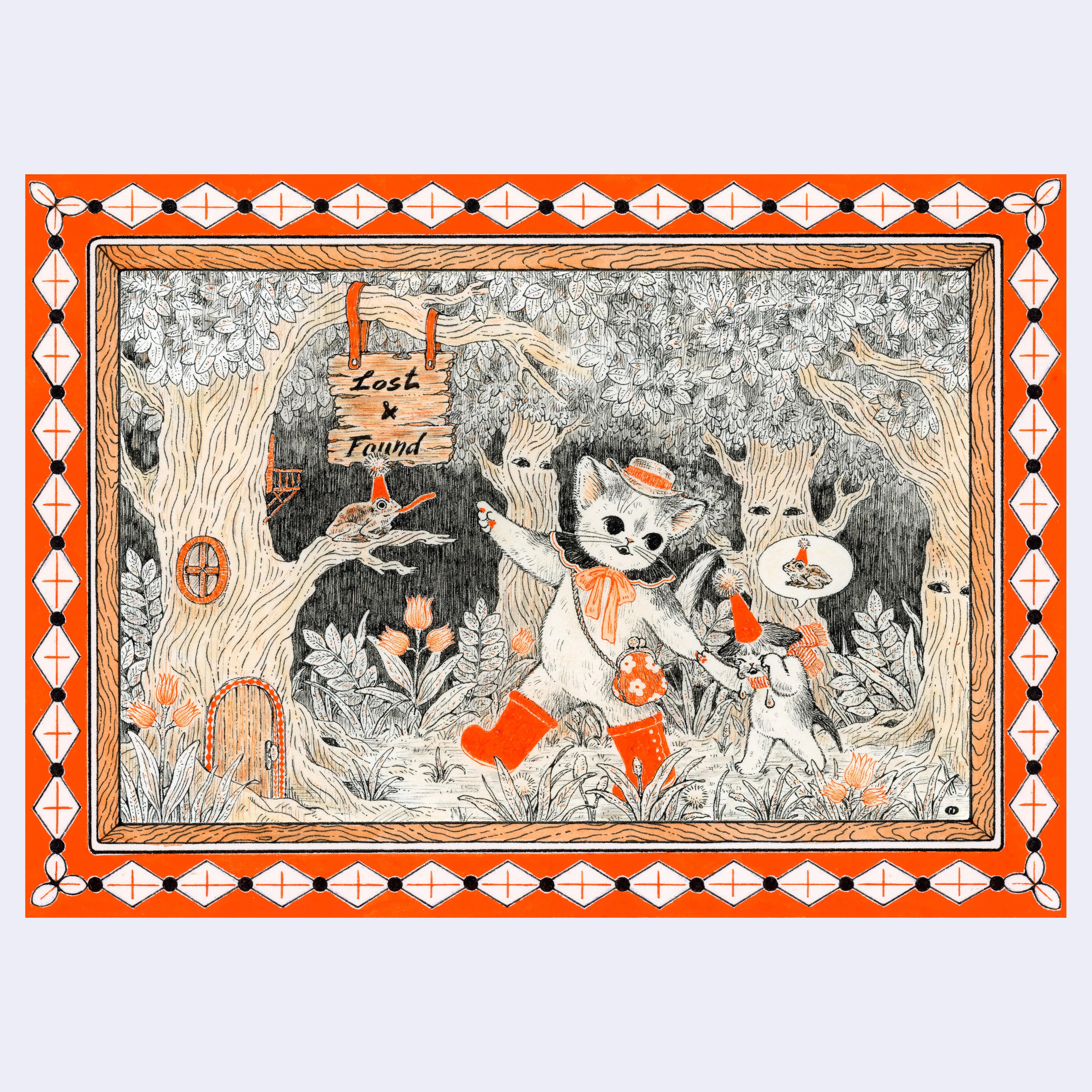 ANIMALS - Po Yan Leung - "Lost & Found" Art Print