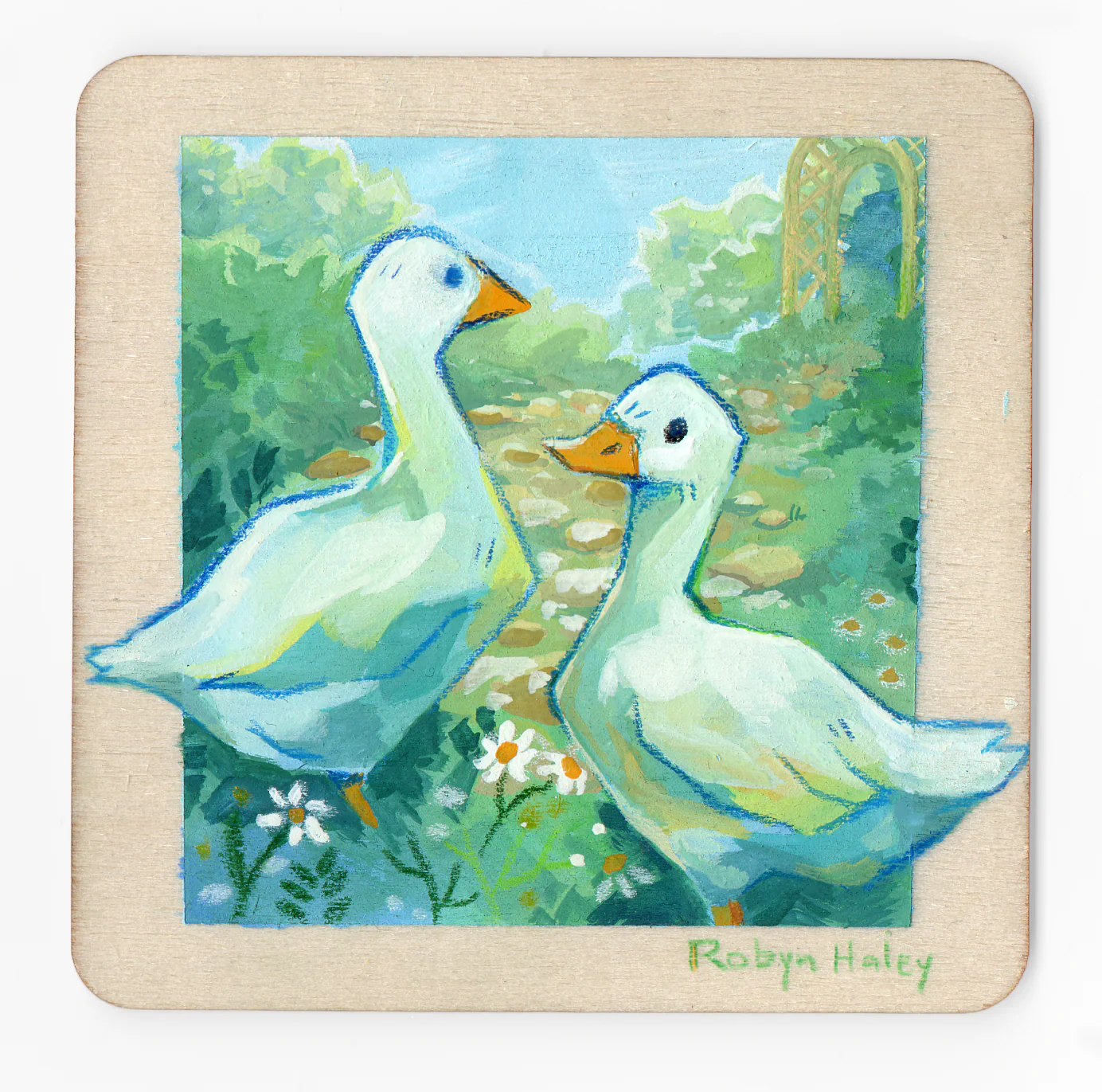 ANIMALS - #145 - Robyn Haley - "Among Geese"