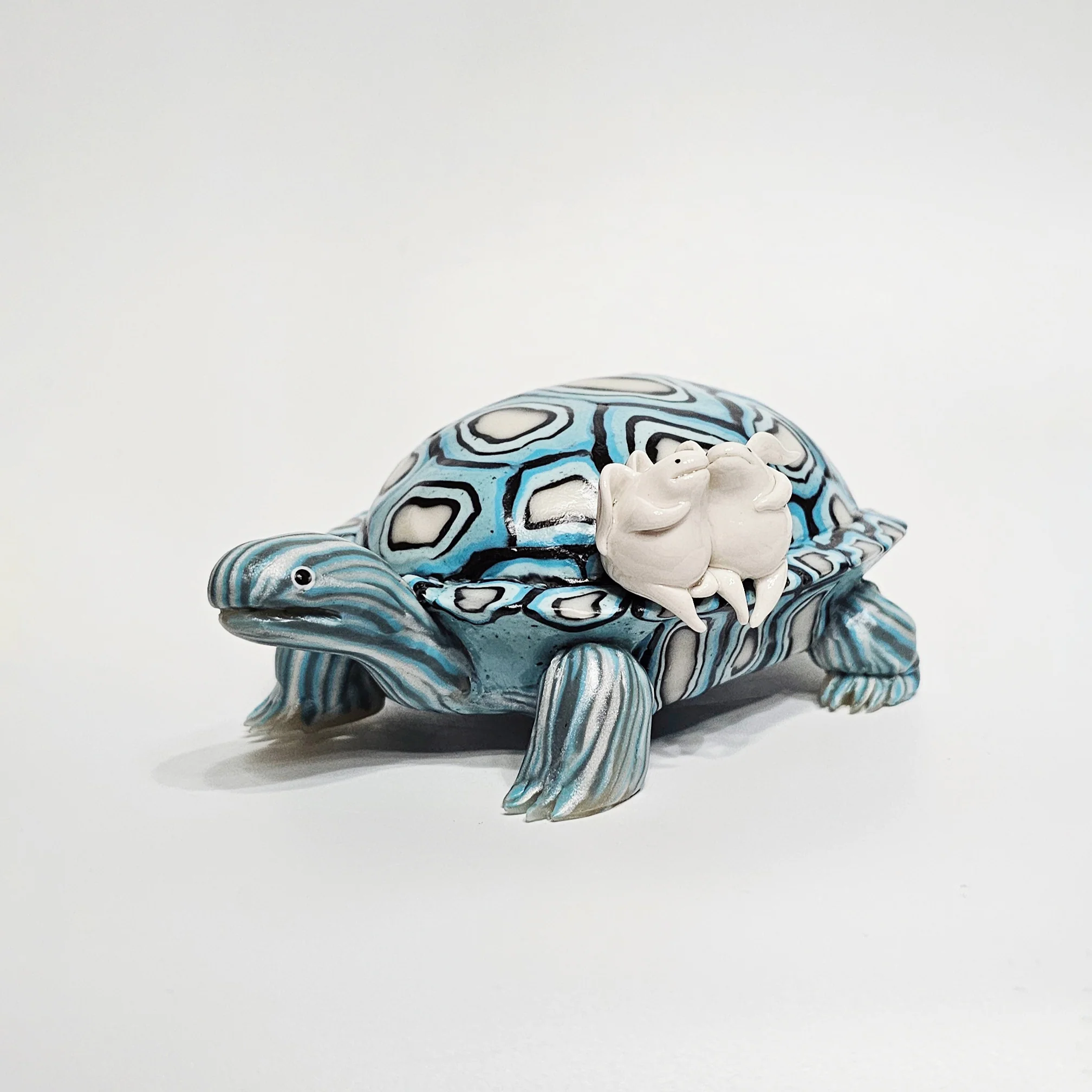 ANIMALS - #43 - Sun-Mo Koo - "Egglets & Blue Tortoise"