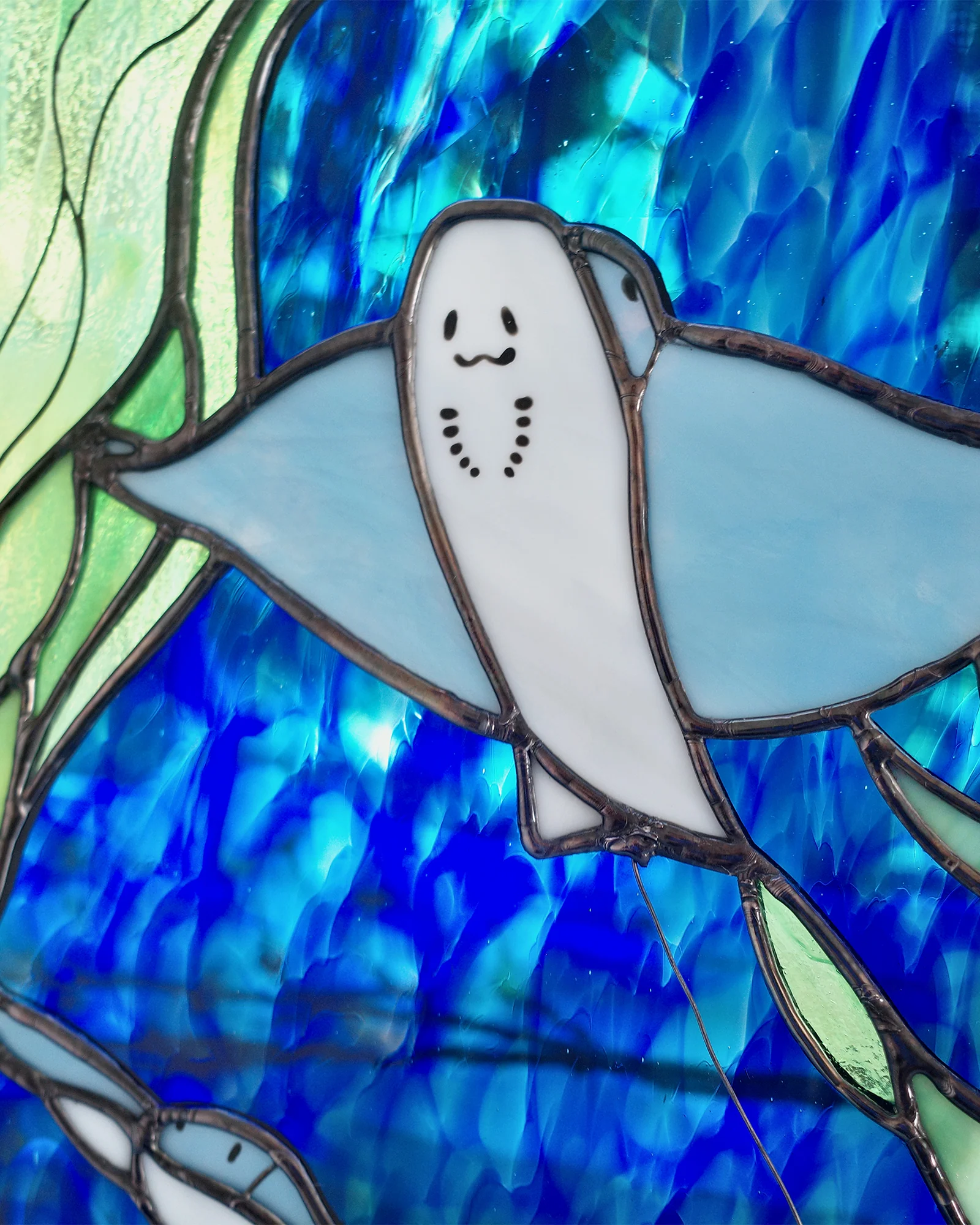 ANIMALS - #55 - Susan Lin - "Bat Rays in Kelp Forest" - Image 2