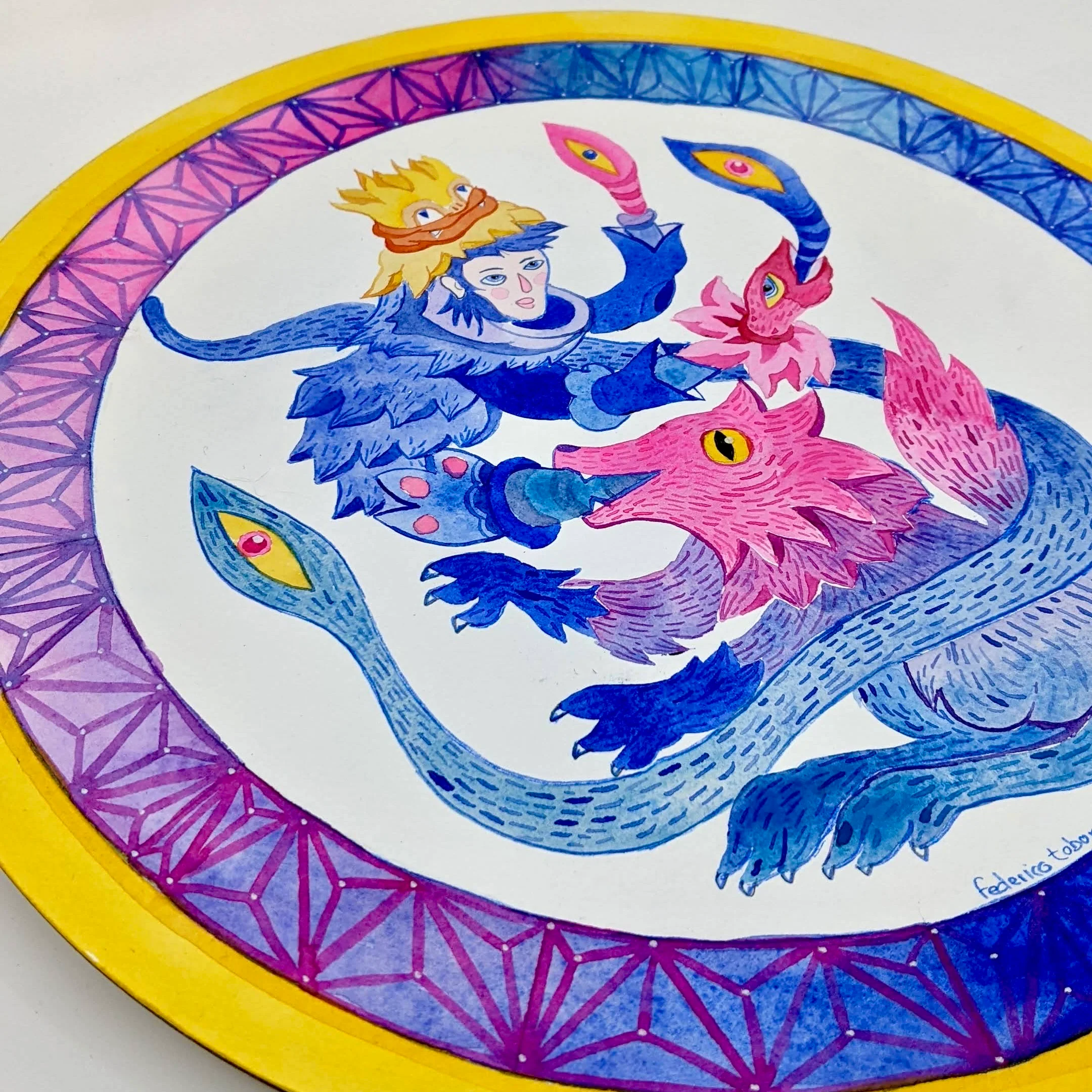Circles - #58 - Federico Tobon - "King Wolf" - Image 3