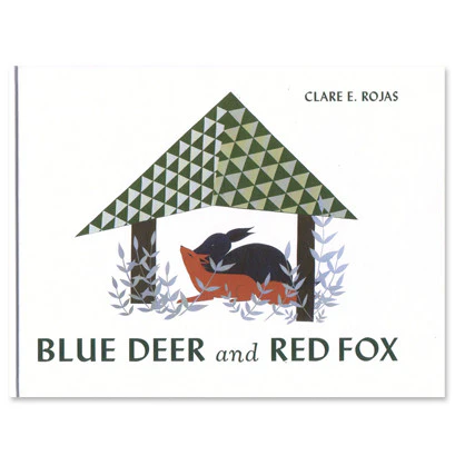 Clare Rojas - Blue Deer and Red Fox