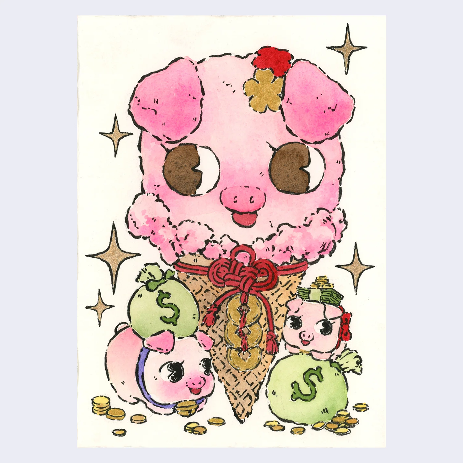 Convergence II (2023) - #18 - Kelly Yamagishi - "Piggy Cone"