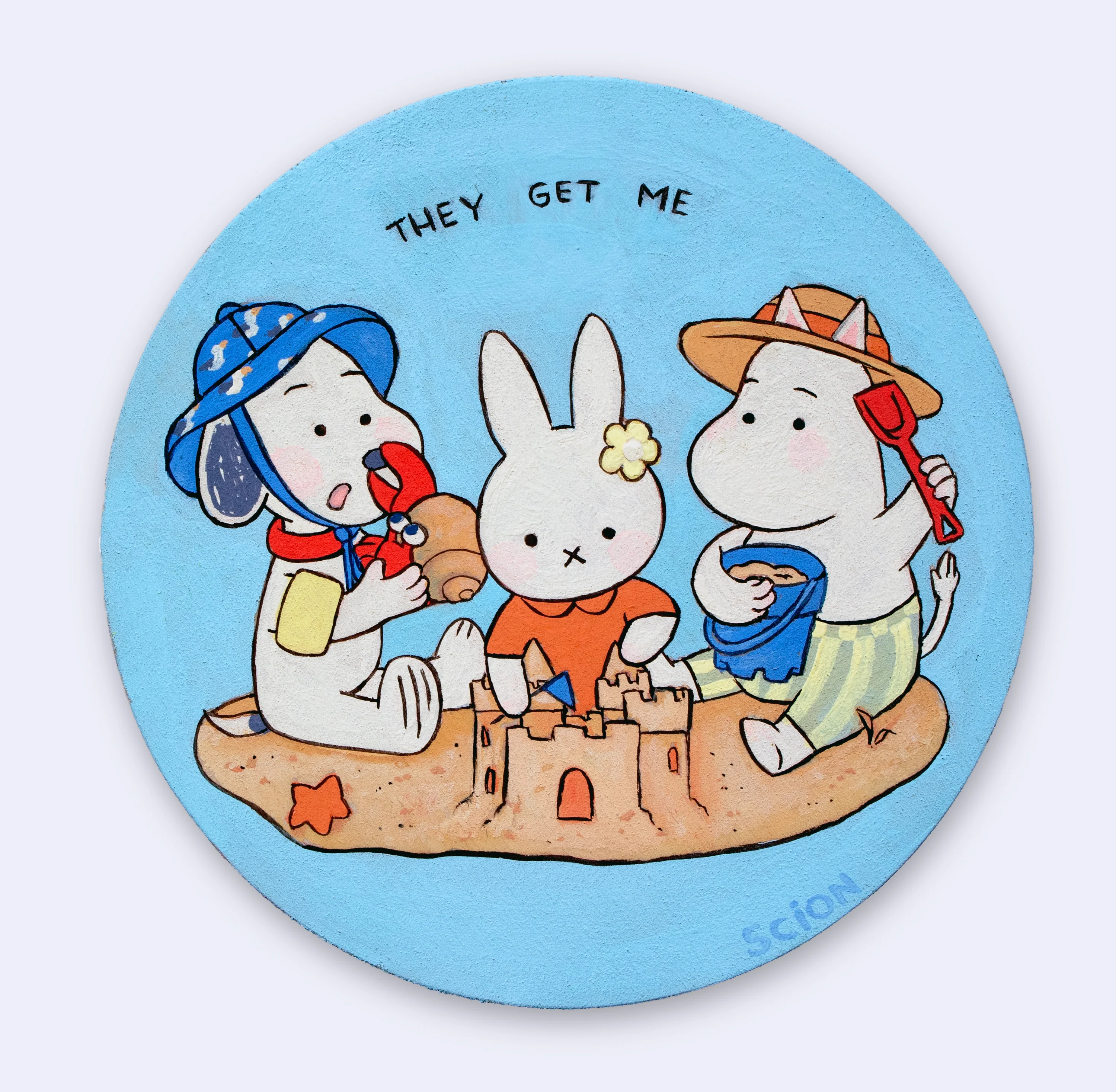 Cuties Show 2025 - Scion Illustration - "SnooMiMoo"