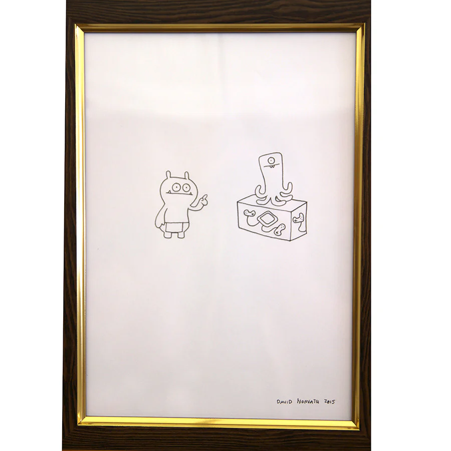 David Horvath - Untitled Original Drawing & Print - # GR1 - 4 - Image 2