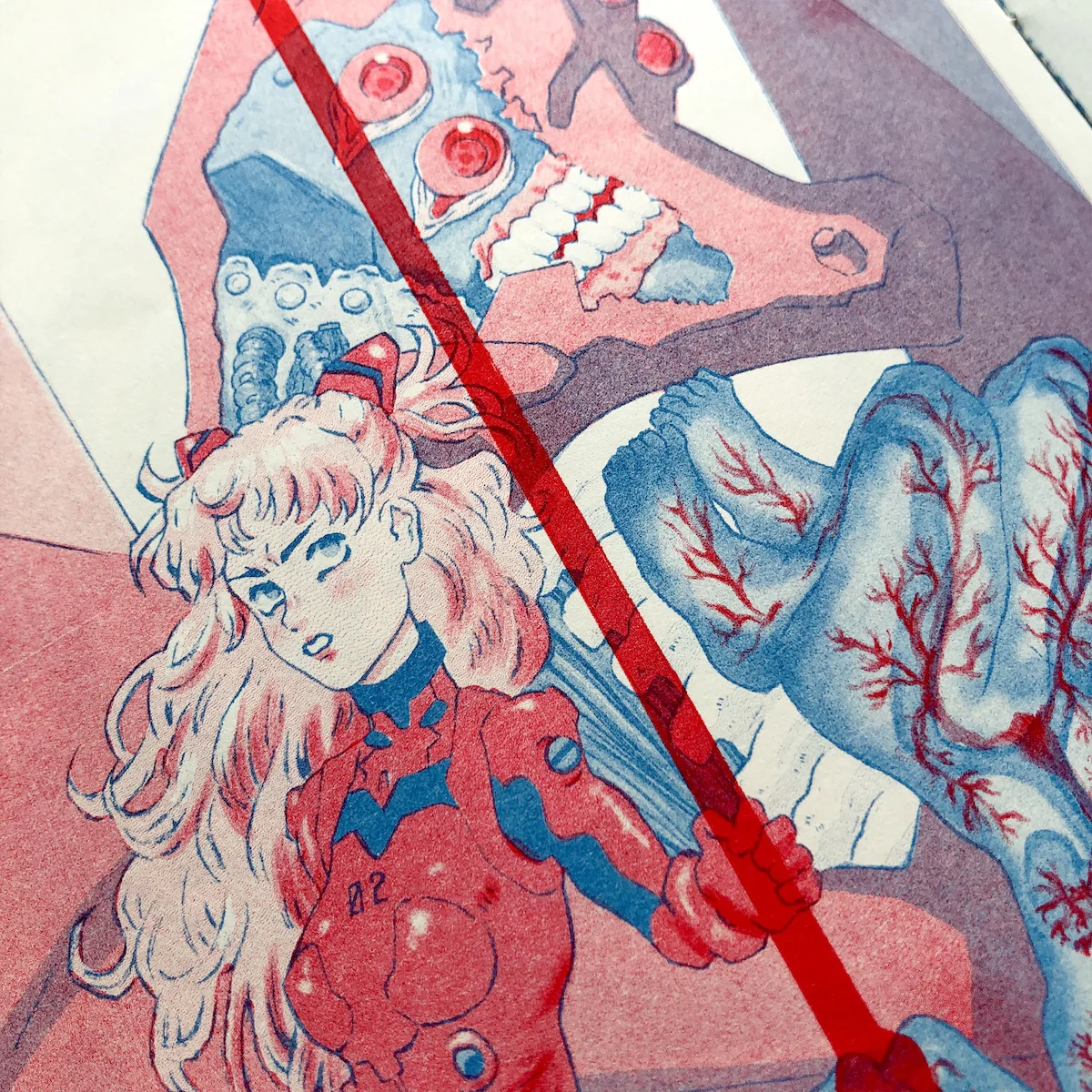 Death & Rebirth - An Evangelion Fanzine - Image 3
