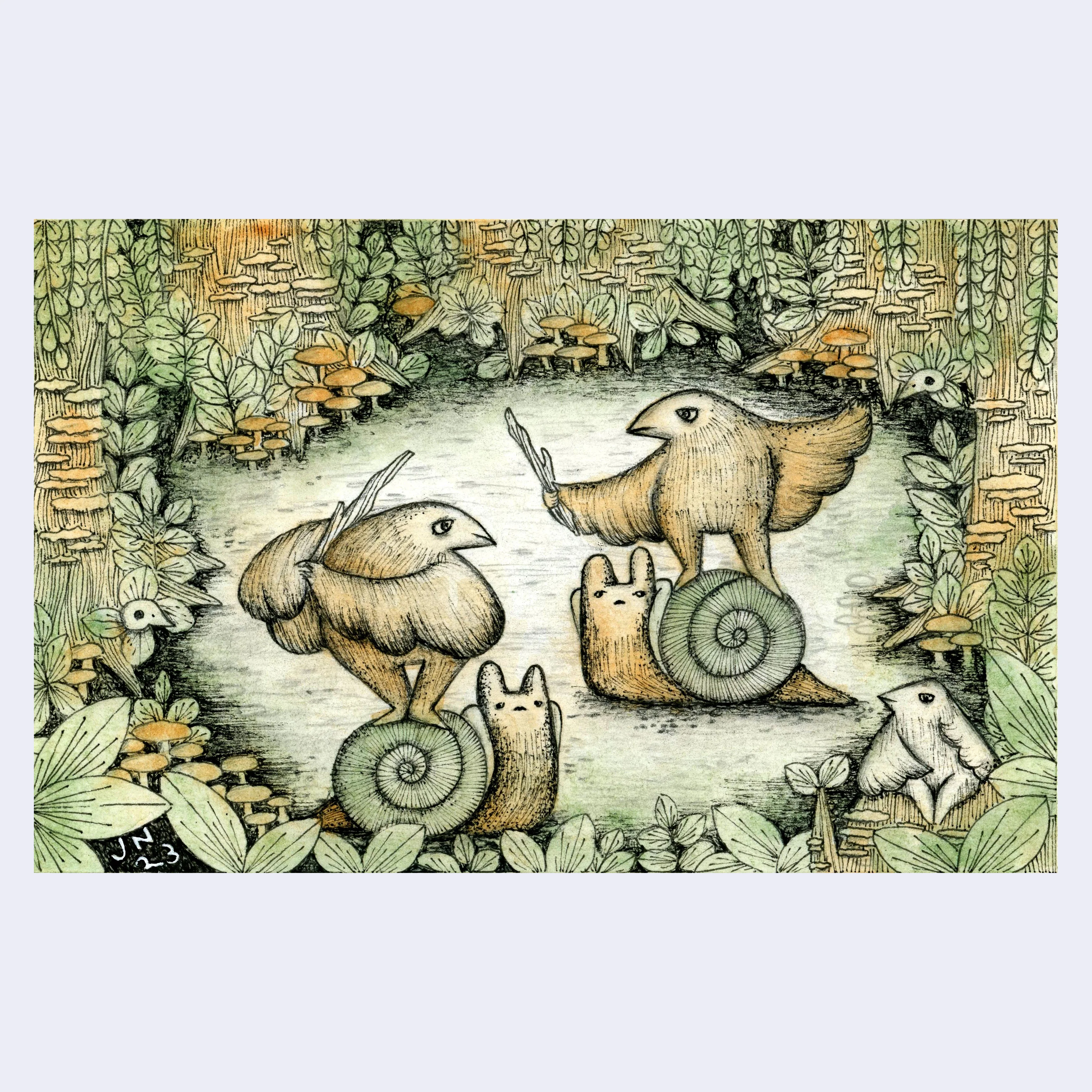 Deep Forest 2023 - Jennifer Nguyen - "Bird Battle"