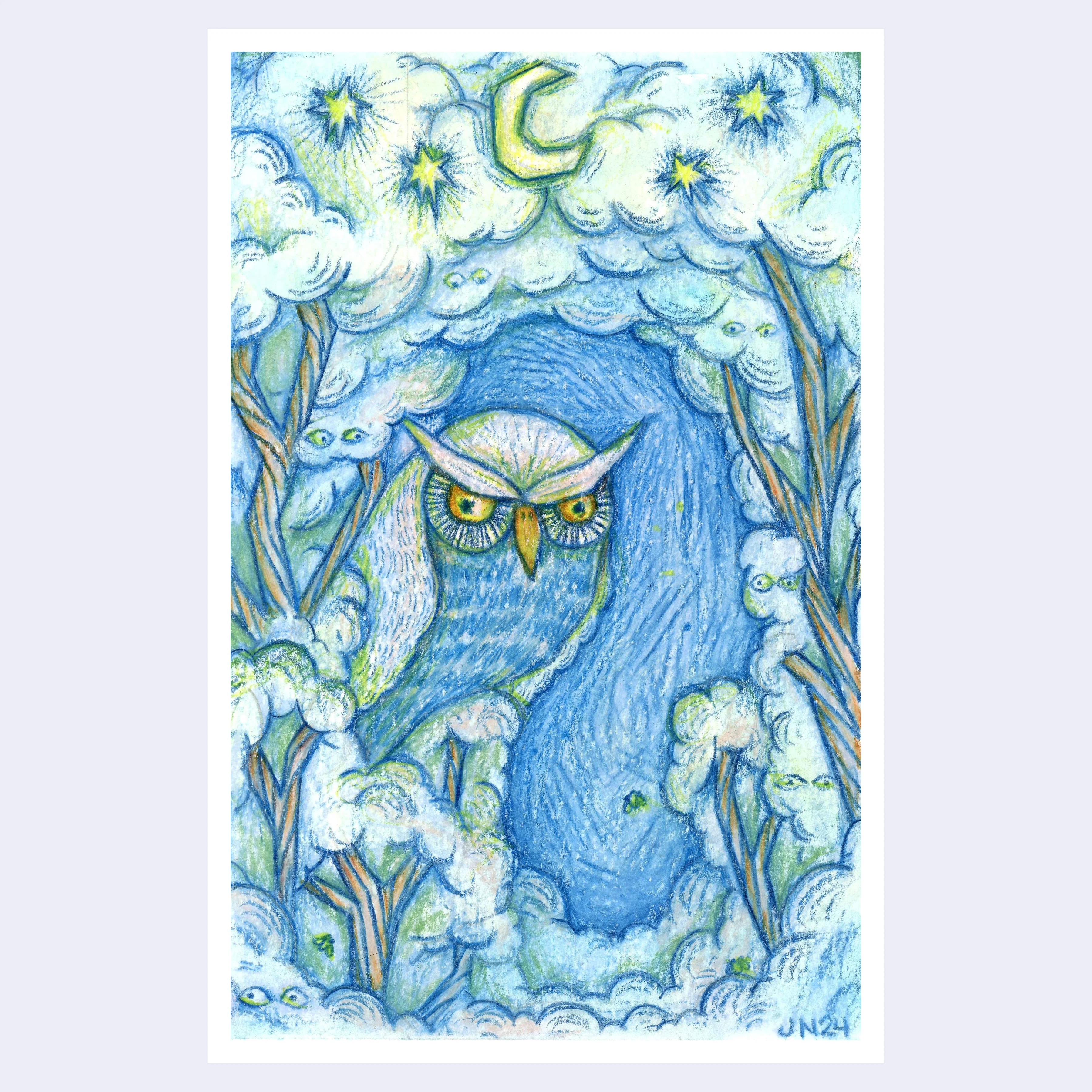 Deep Forest 2024 - Jennifer Nguyen - "Raptor in Blue"