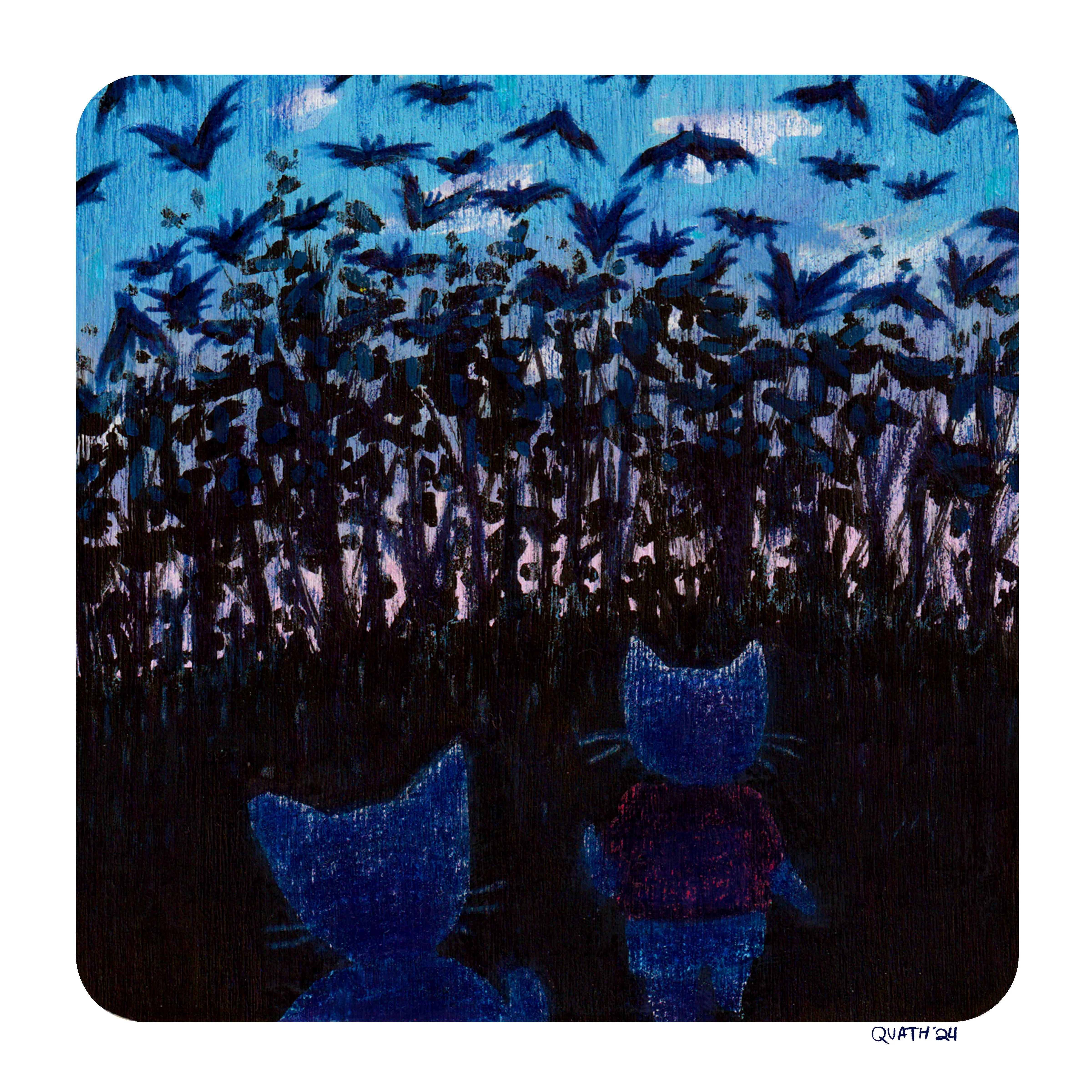 Deep Forest 2024 - Quathryn - “Bats in the Tree Line"