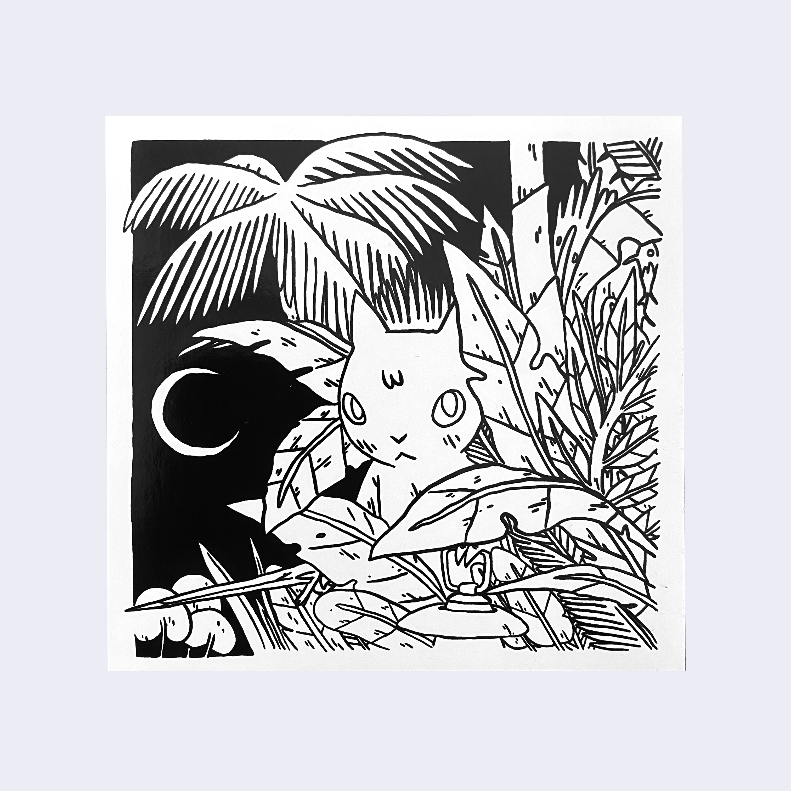 Deth P. Sun - Jungle Cat Sticker
