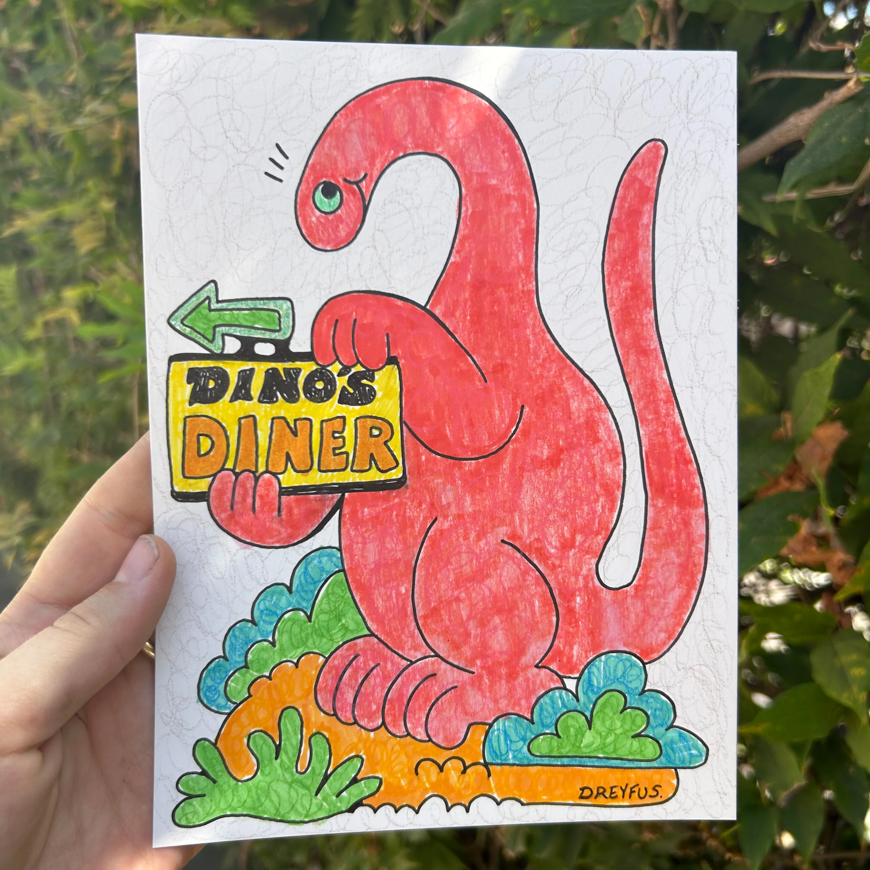 Dino Show 2024 - Ashley Dreyfus - "Dino's Diner"