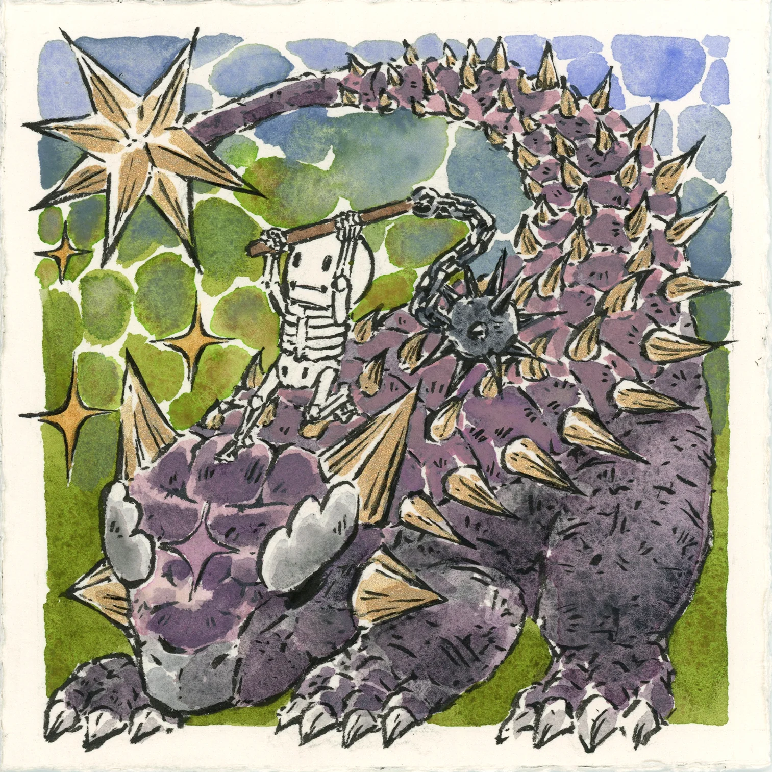 Dino Show 2025 - Kelly Yamagishi - "Spiky"