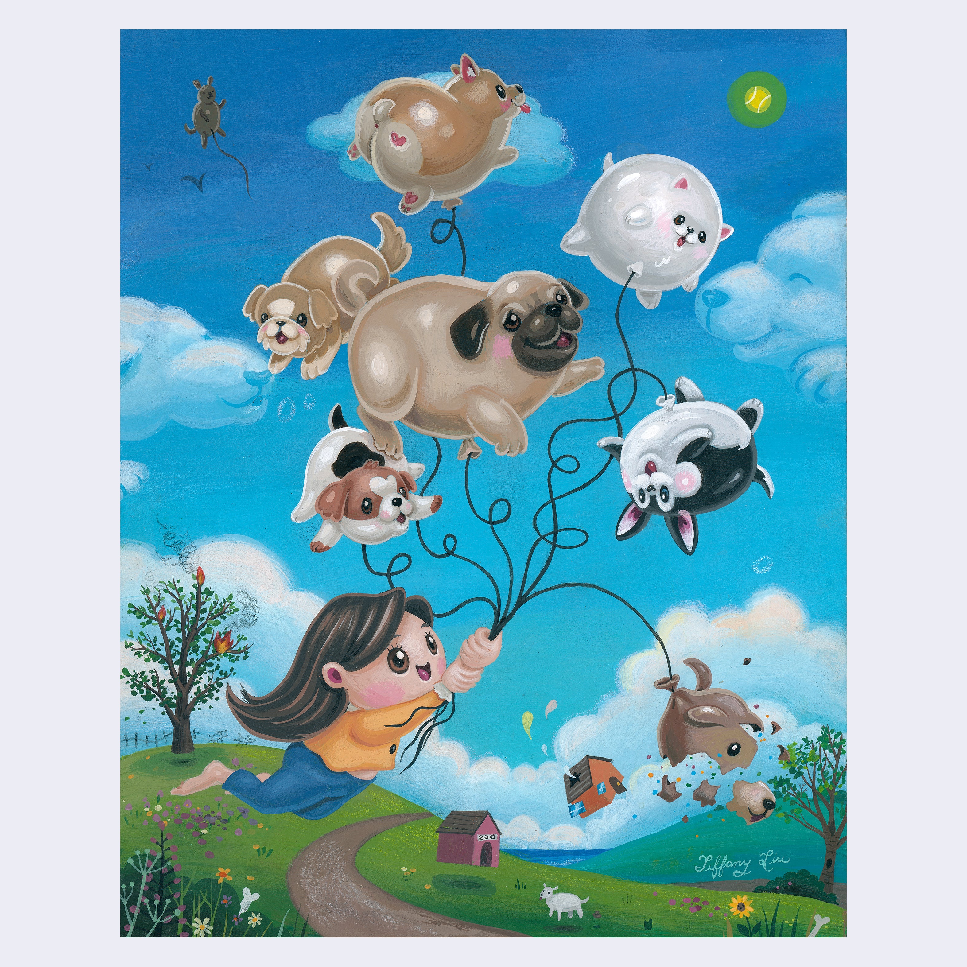 Doggo Show 2022 - Tiffany Liu - "Puffy Puppy Flight"