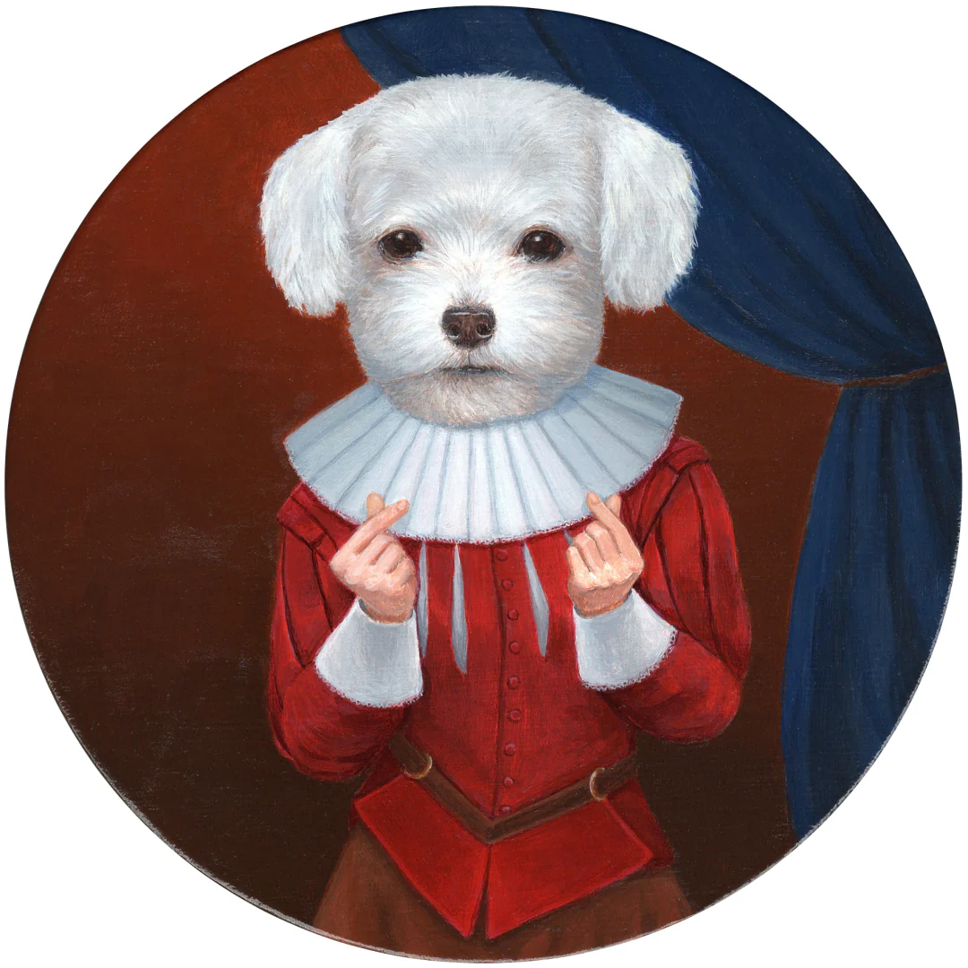 Doggo Show 2023 - Justine Lin - "Double Finger Heart Doggo"