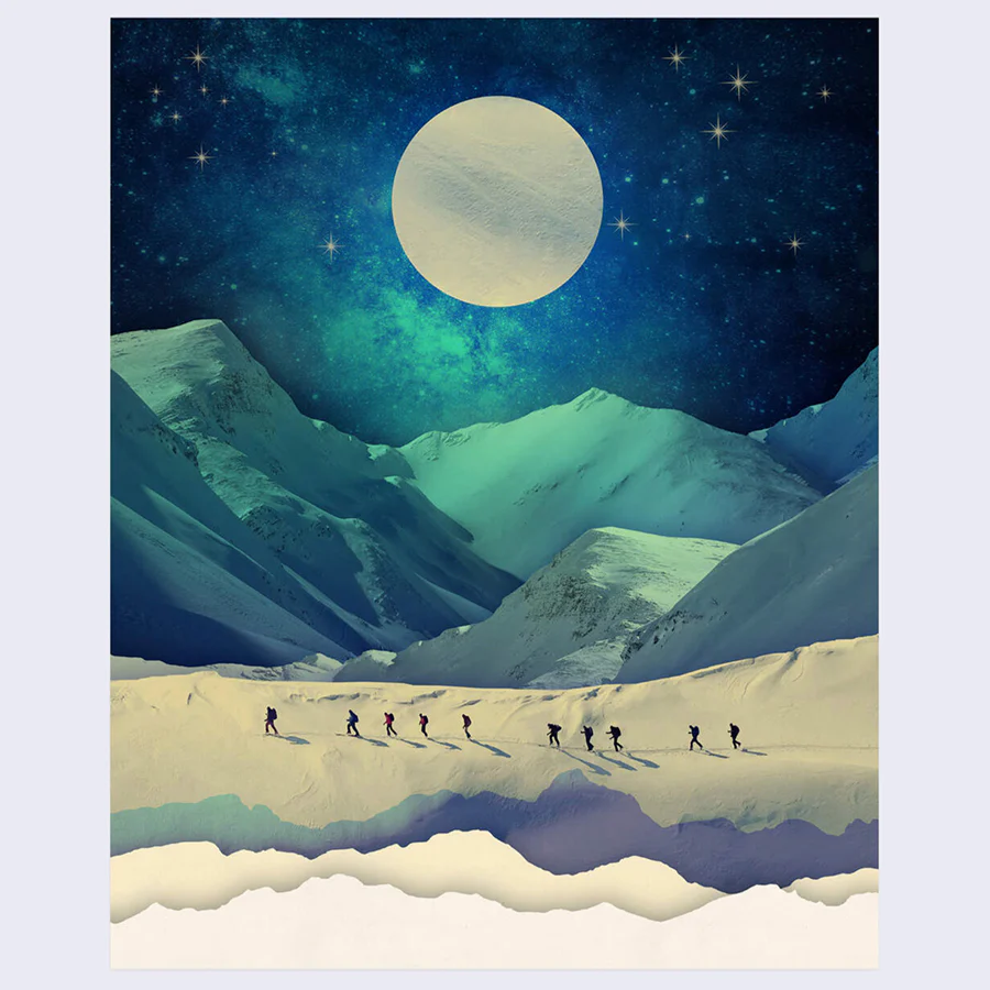 Durido - Moon Walkers Print