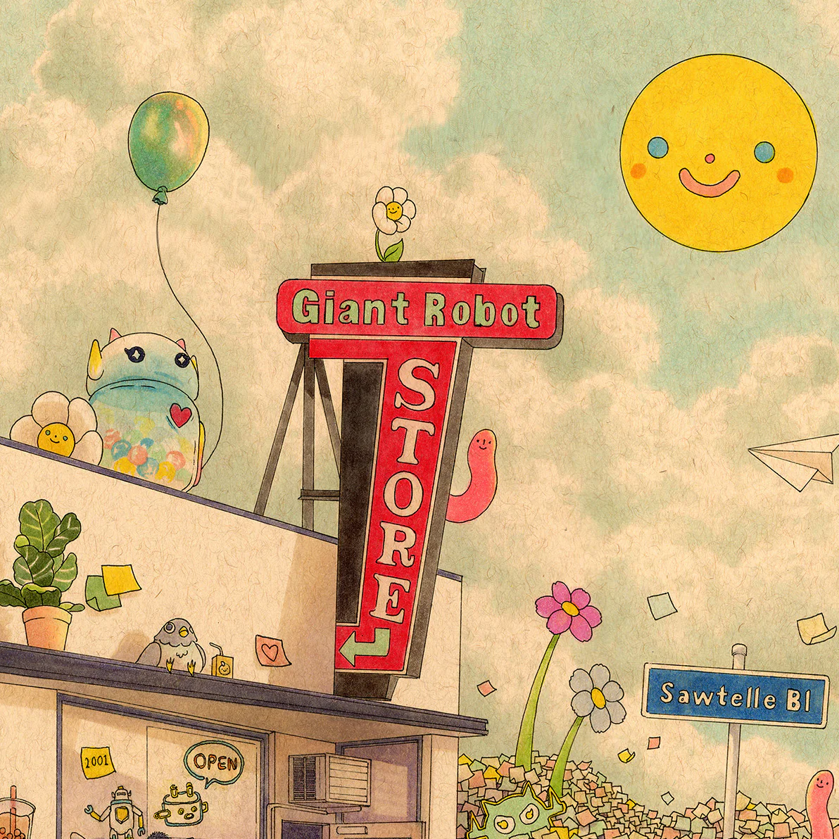 Felicia Chiao - "Giant Robot Cover" Art Print (Giant Robot: Thirty Years of Defining Asian American Pop Culture) - Image 5