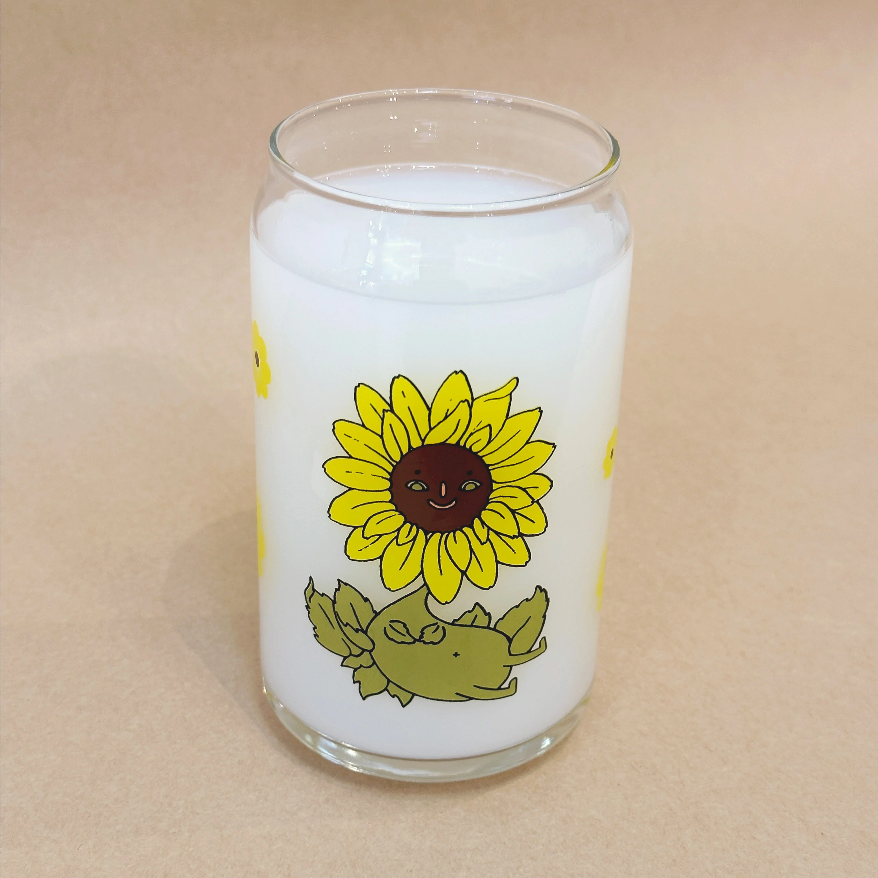 Felicia Chiao - "Sunflower" Drinking Glass Cup - Image 2