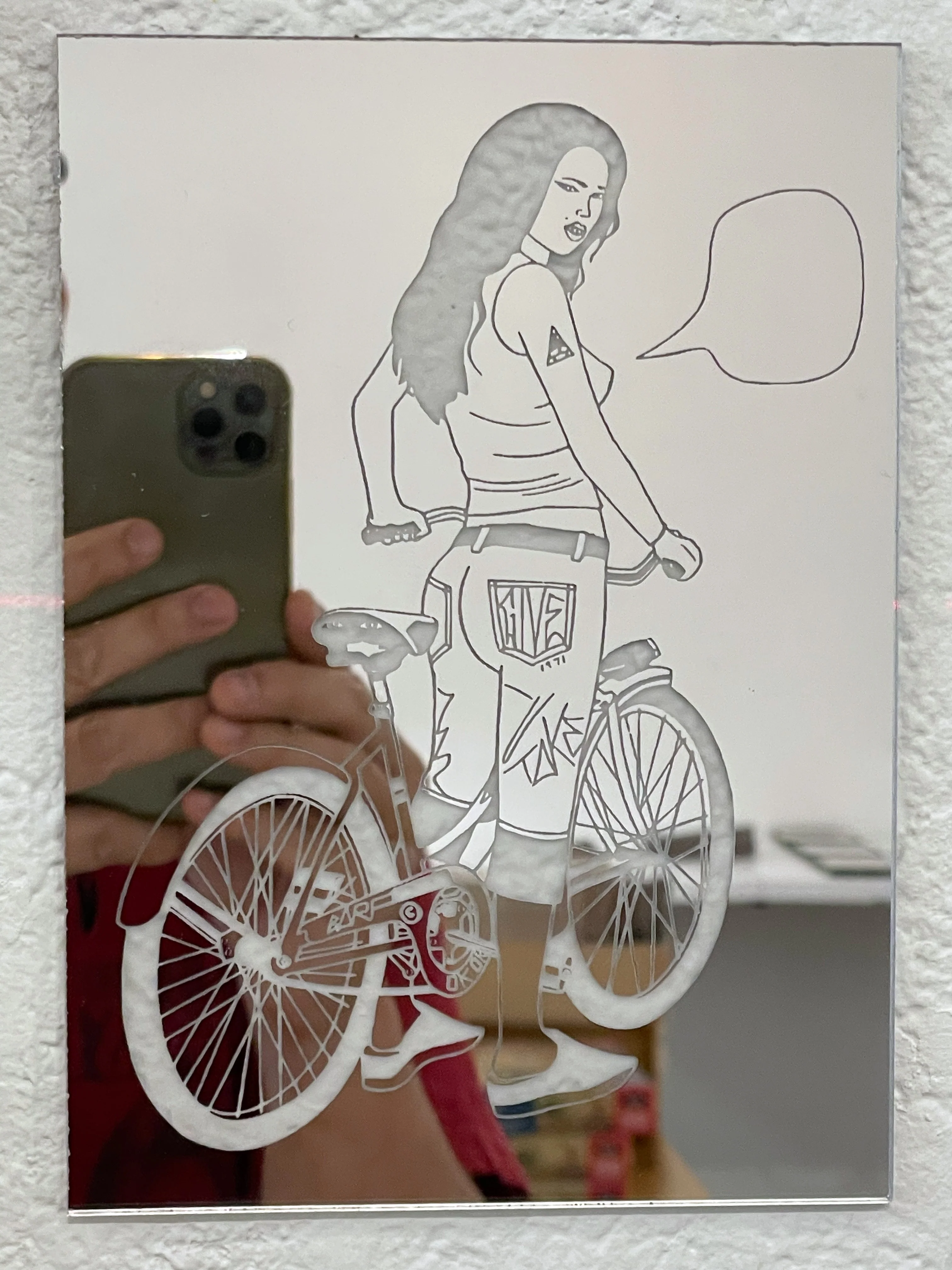 Five by Seven - #40 - Albert Reyes - Girl on Bike - Image 2