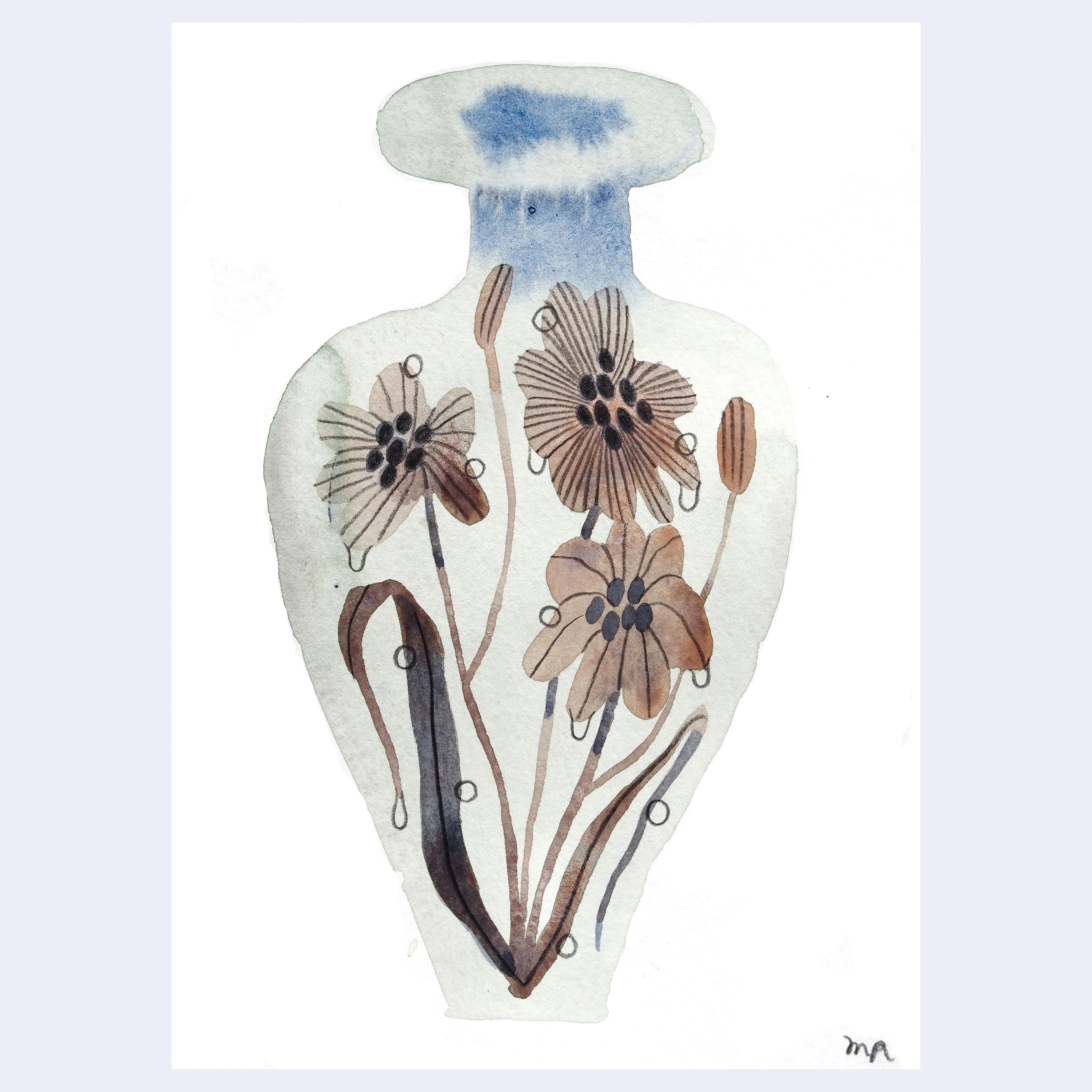 Five by Seven - #53 - Maya Ruiz - "Vase No. 3"