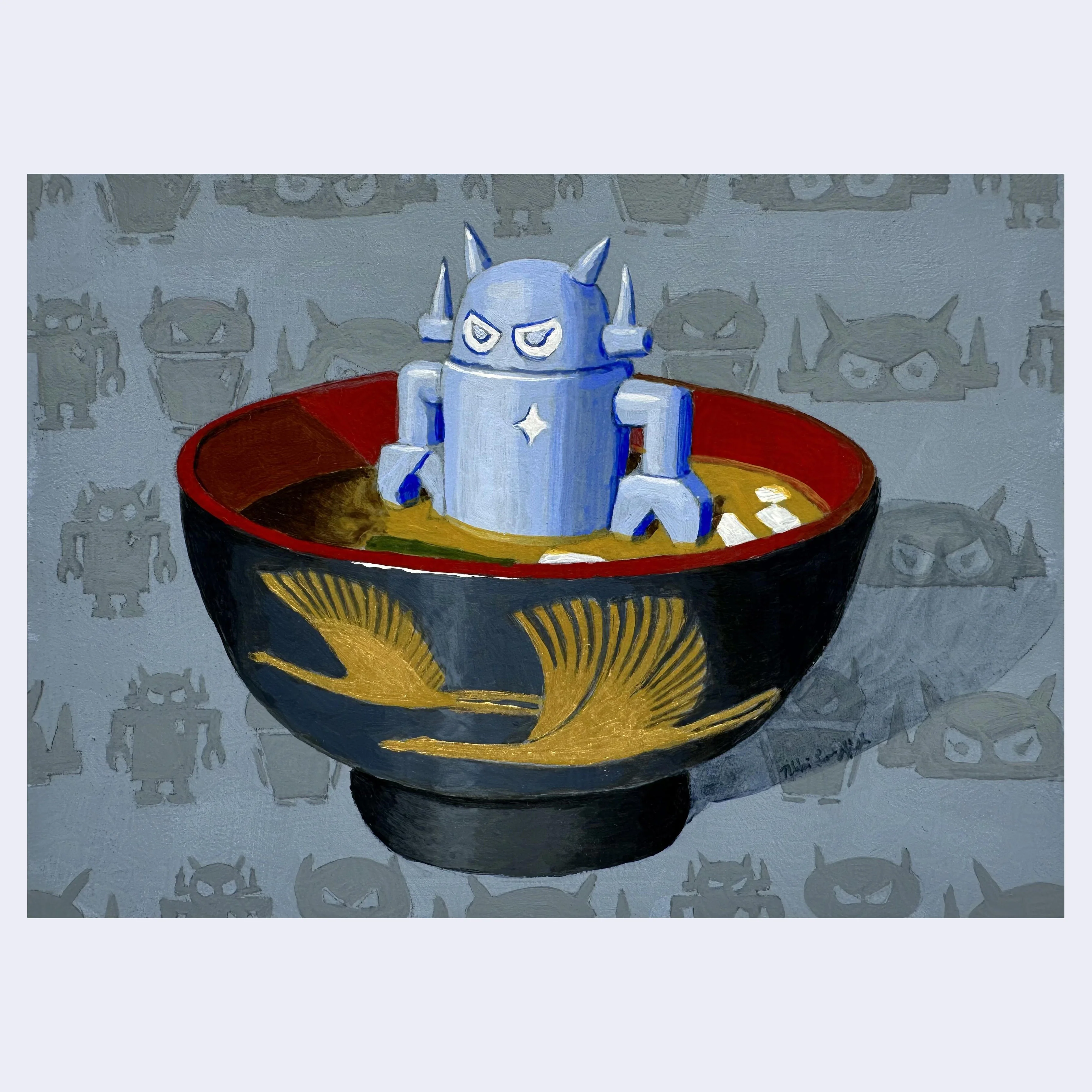 Five by Seven - #69 - Nikki Longfish - "Miso Giant Robot"