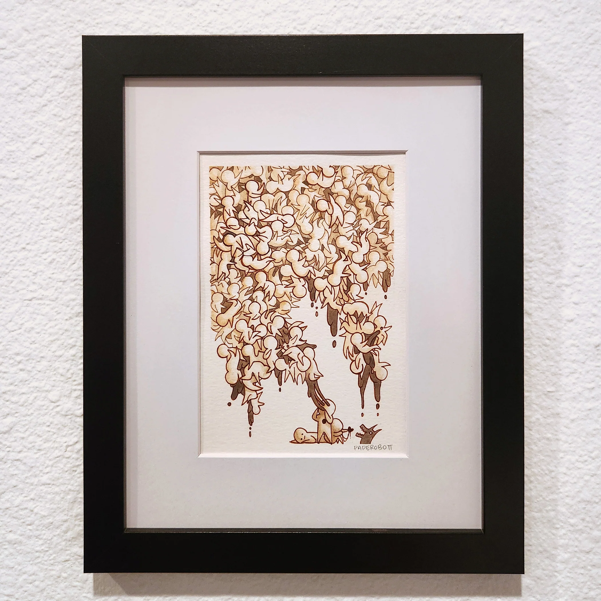 Five by Seven - #57 - Paperobott - "Self Doubt" - Image 5