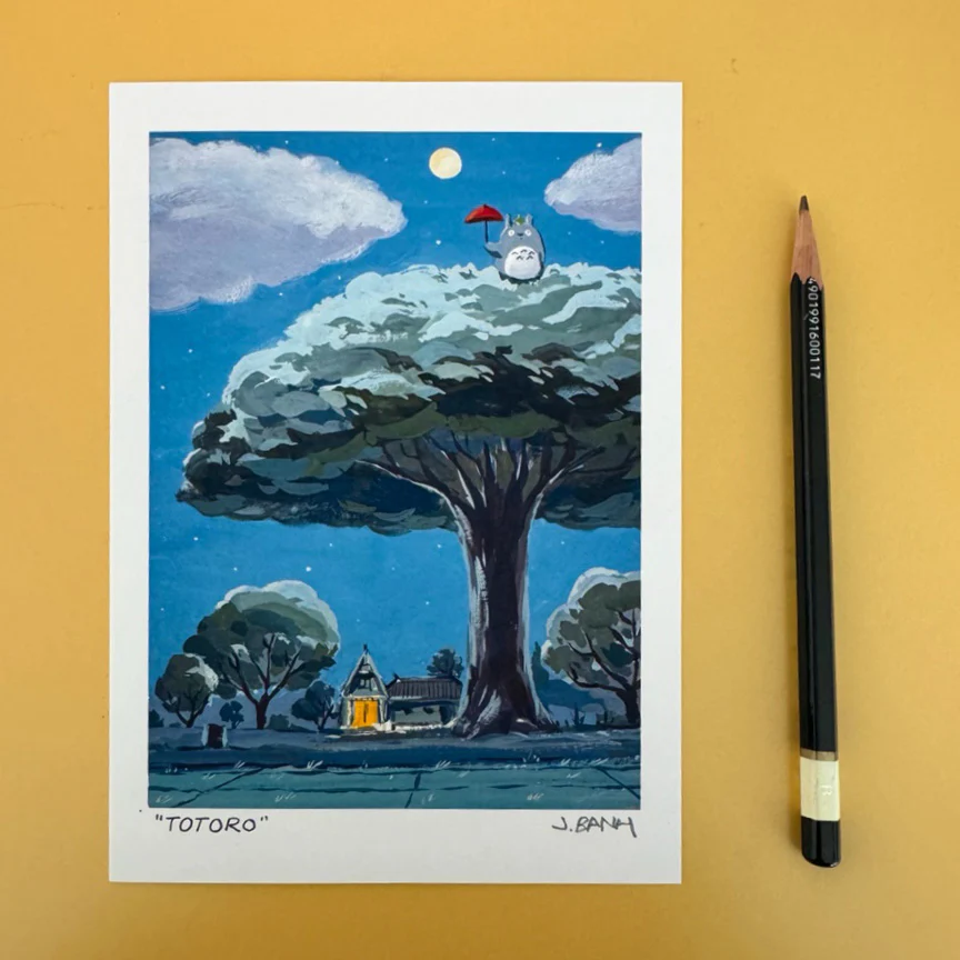 John Banh - "My Neighbor" Art Print