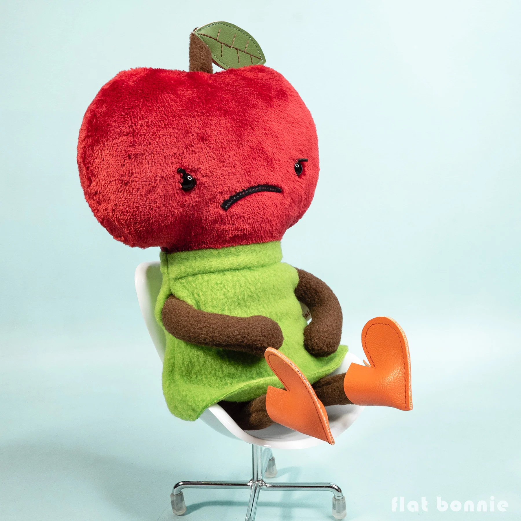 Fruits & Veggies - Flat Bonnie - "Fuji the Angry Apple" - Image 3