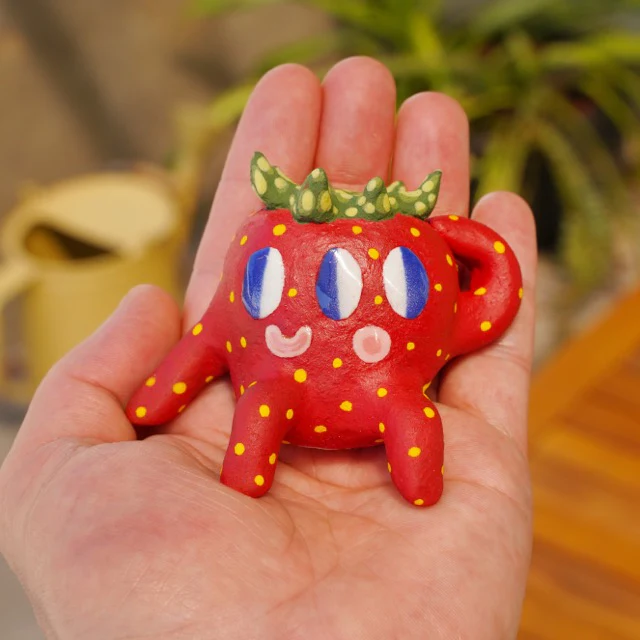 Fruits & Veggies Show 2025 - Phil Davis (@davisbot) - "Strawberry Tri-clops" - Image 5