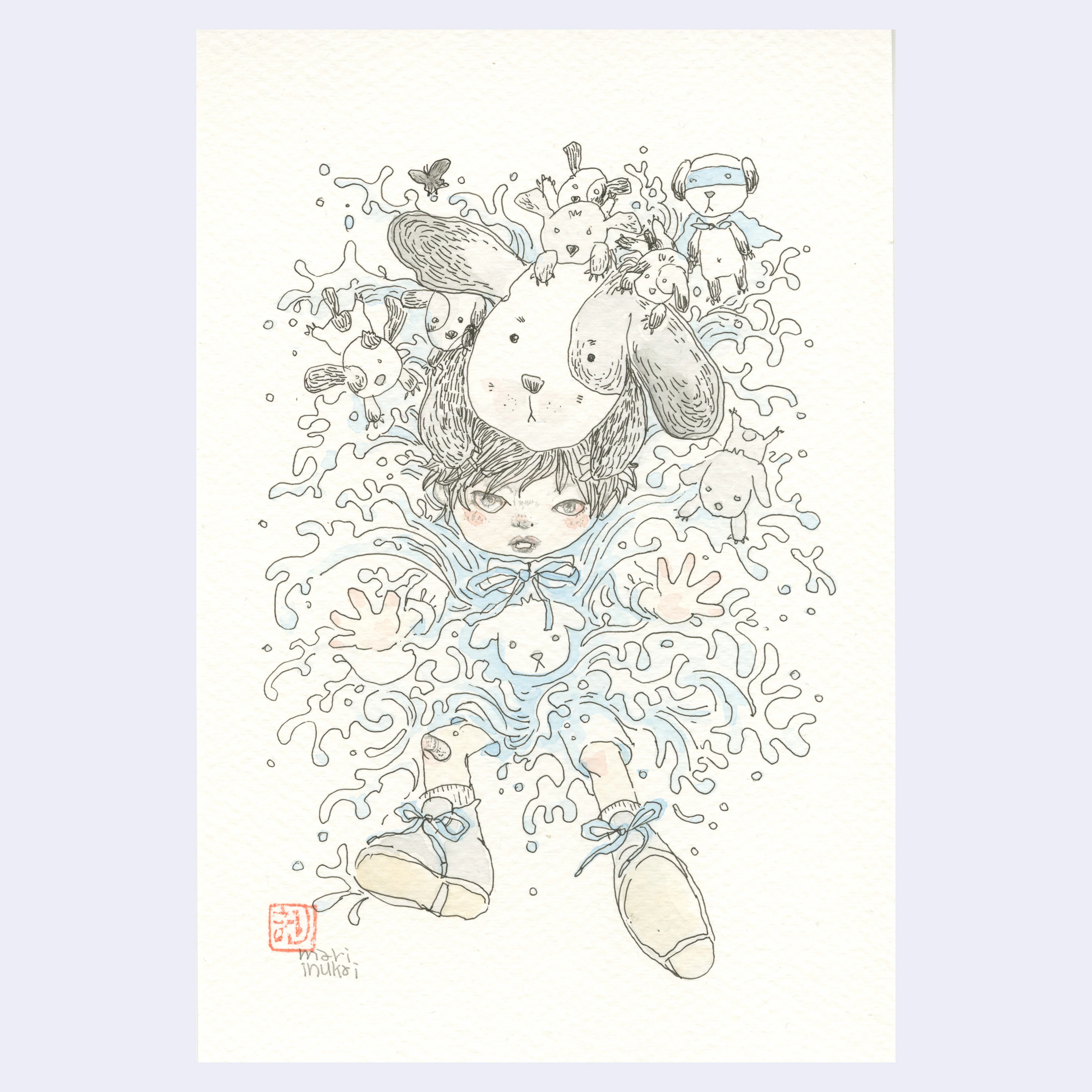 Giant Robot 30 Years - Mari Inukai - "OFF BLUE"