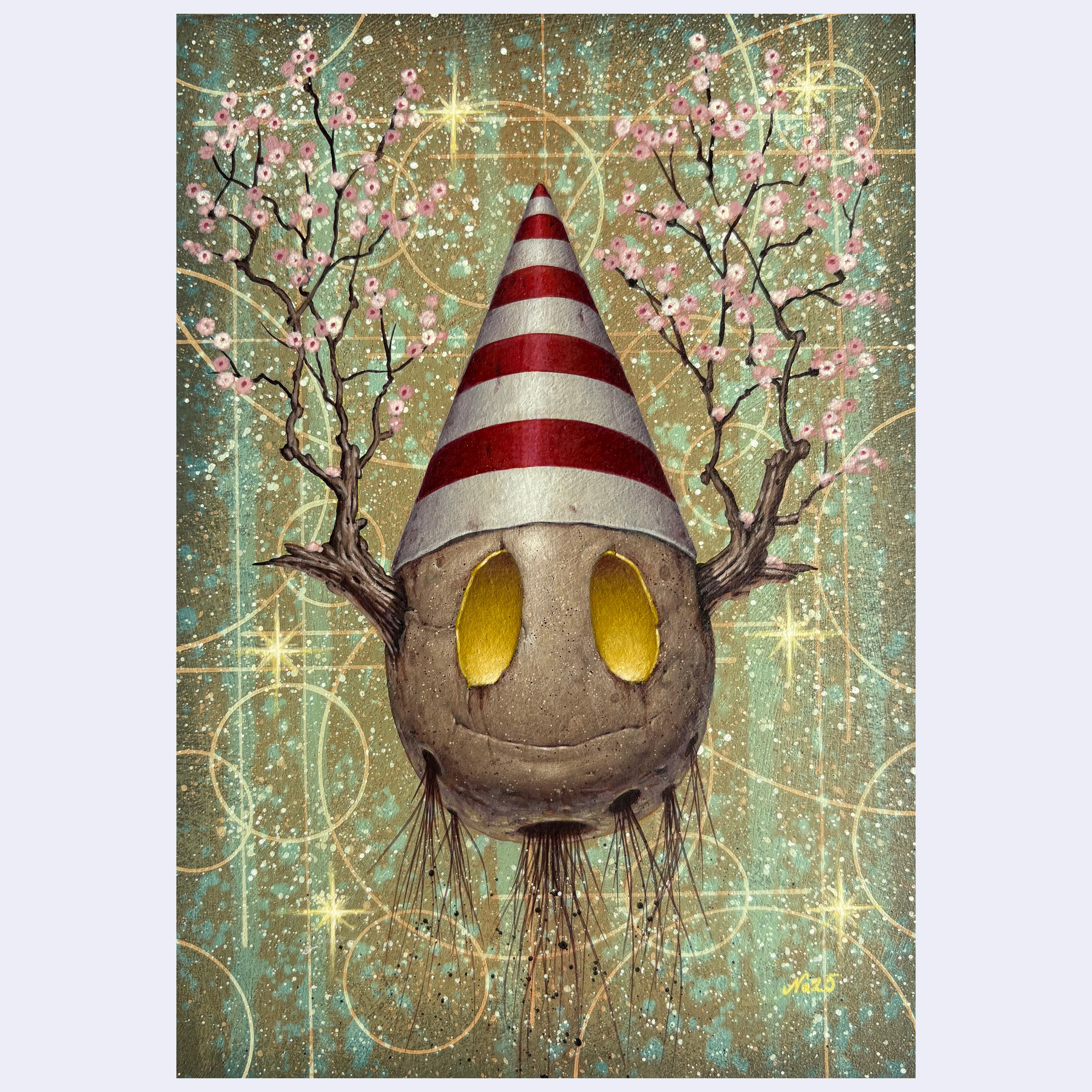 Giant Robot 30 Years - Nathan Ota - "Bearded Egg"