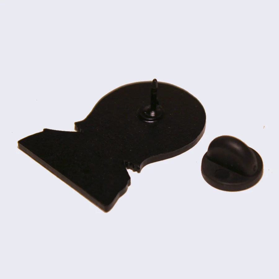 Giant Robot - Angry Girl Manga Enamel Pin (Glow-in-the-Dark) - Image 4