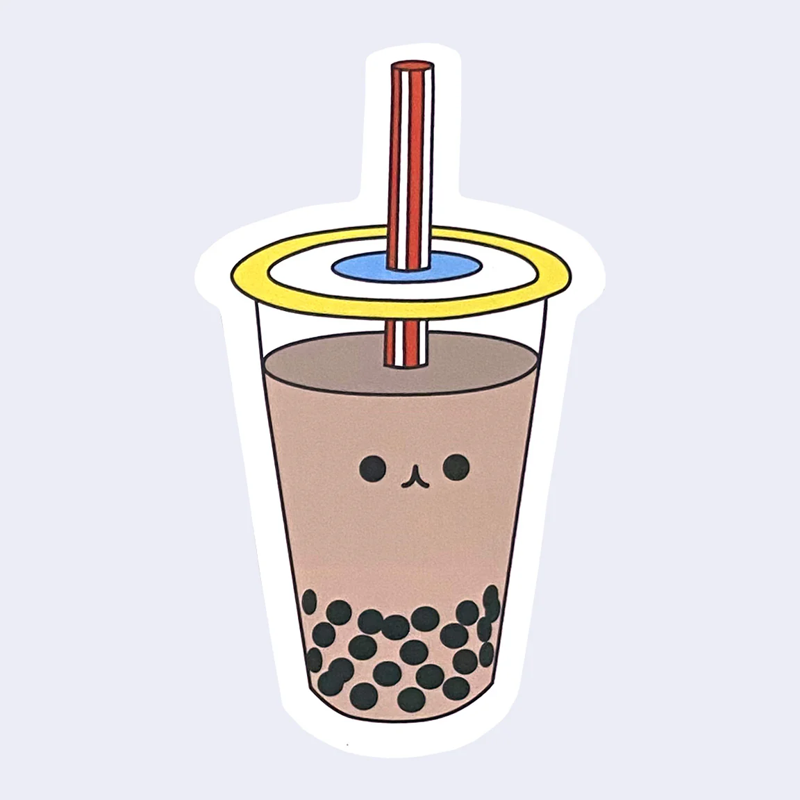 Giant Robot - Milk Tea Boba Sticker