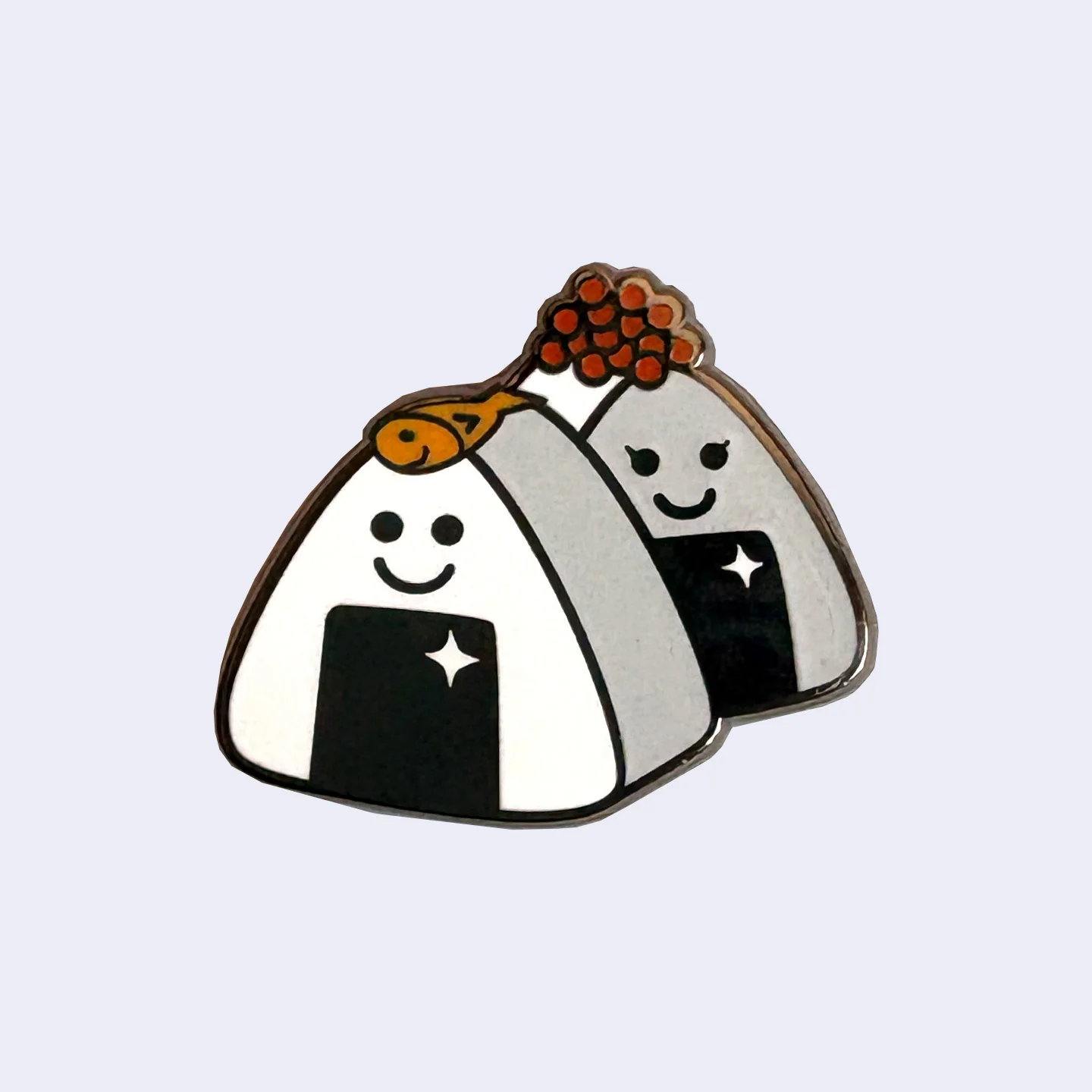 Giant Robot - Onigiri Rice Ball Enamel Pin