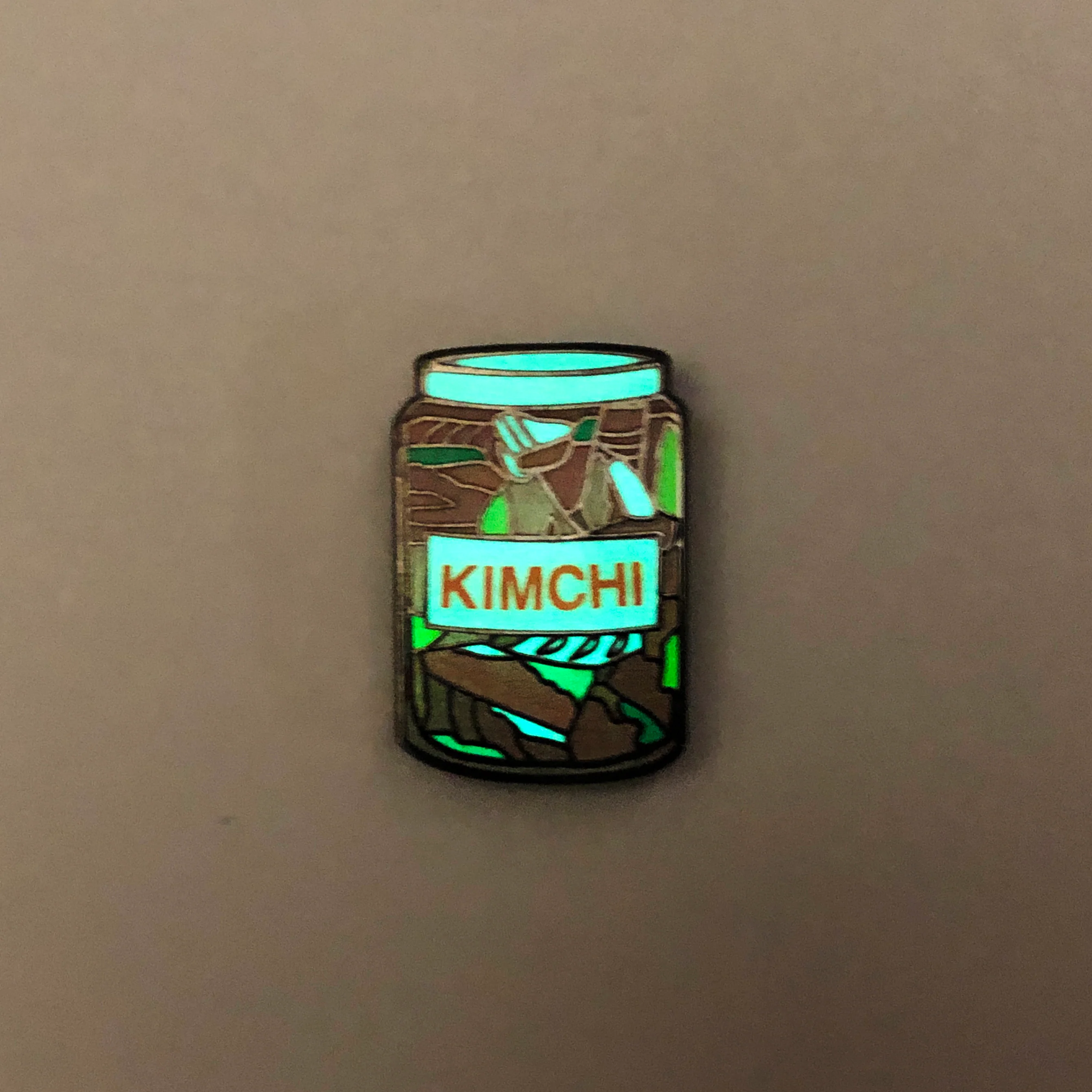 Giant Robot - Kimchee or Kimchi Enamel Pin - Image 5