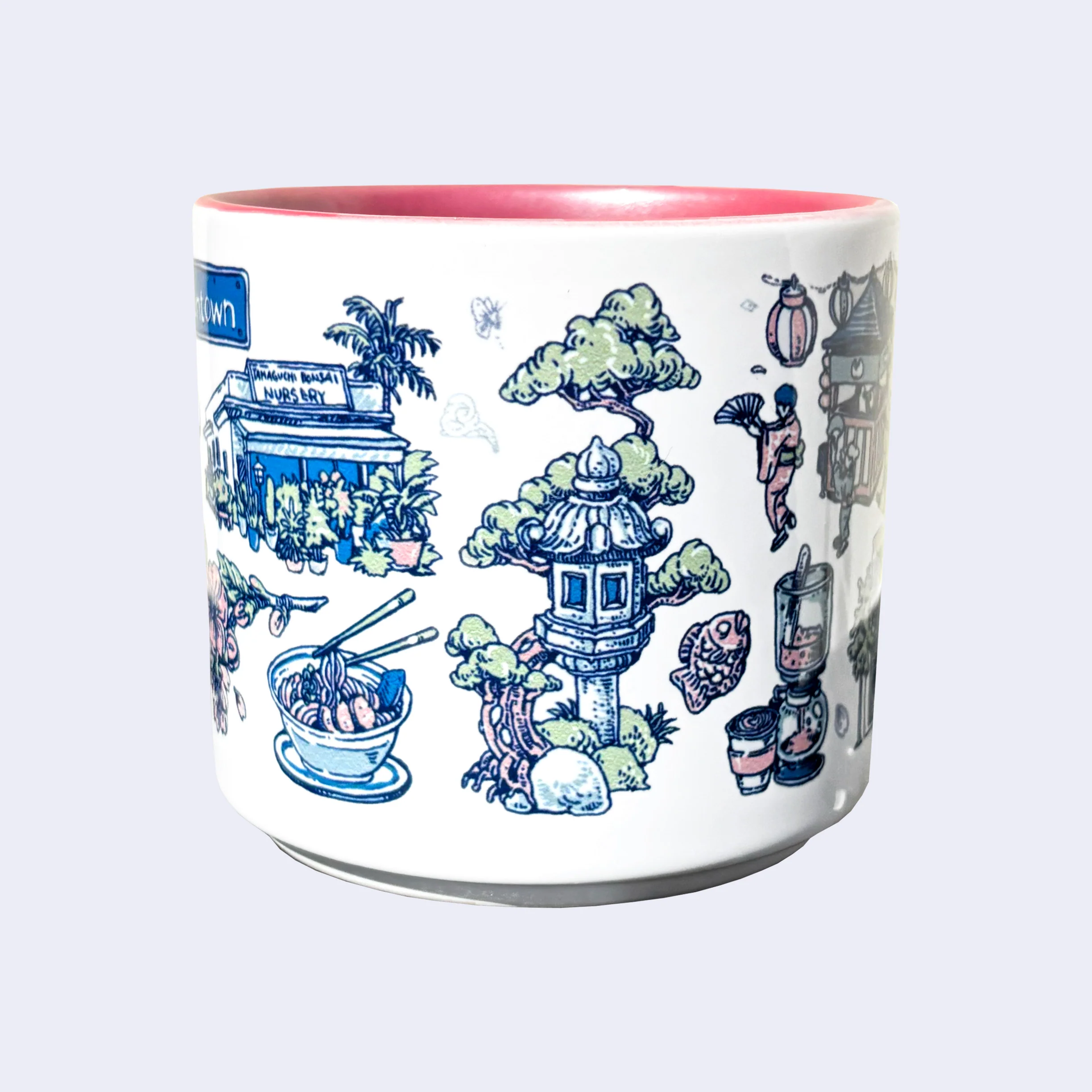 Giant Robot - Sawtelle Mug (Pink) - Image 3