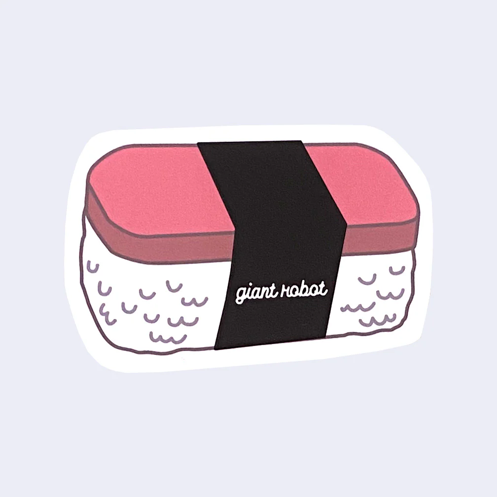 Giant Robot - Spam Musubi Sticker