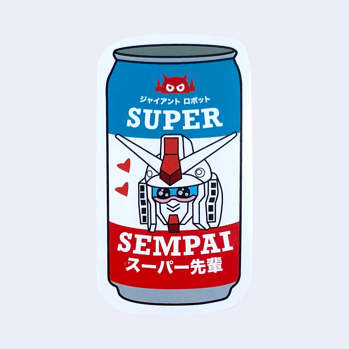 Giant Robot - Super Sempai Gundam Sticker