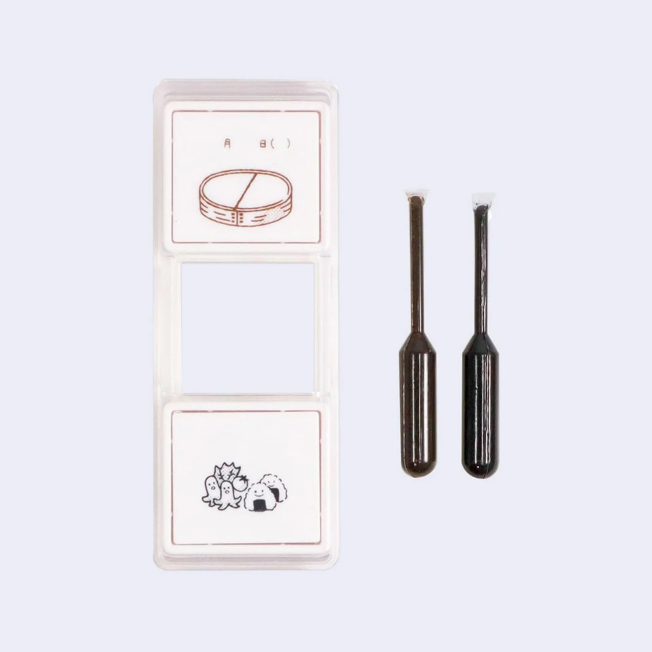 Hancoco Slide - Bento Box Layer Stamp Set (2 Stamps + Ink Refills) - Image 2