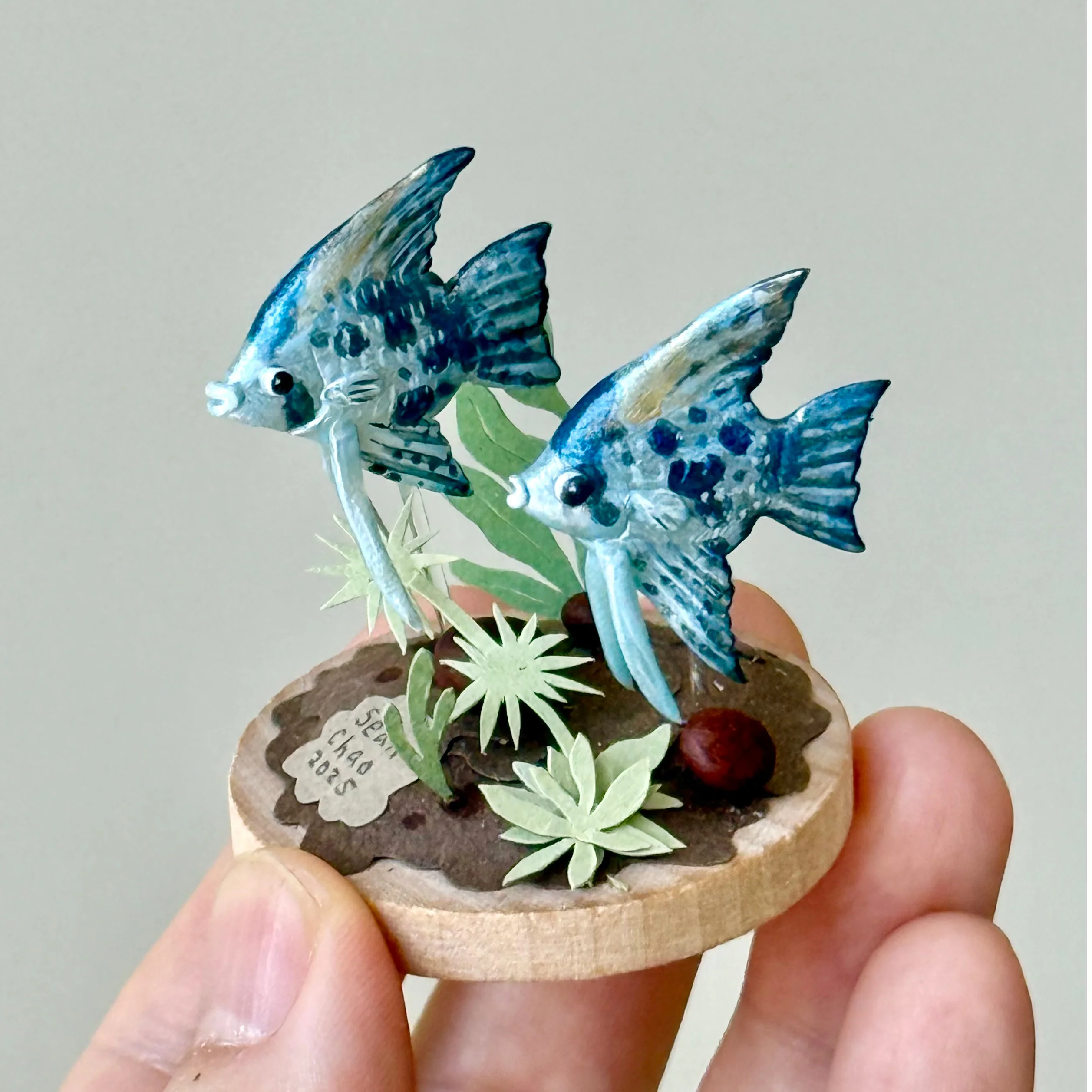 Hello Again - #42 - Sean Chao - "Angel Fish 04" - Image 2
