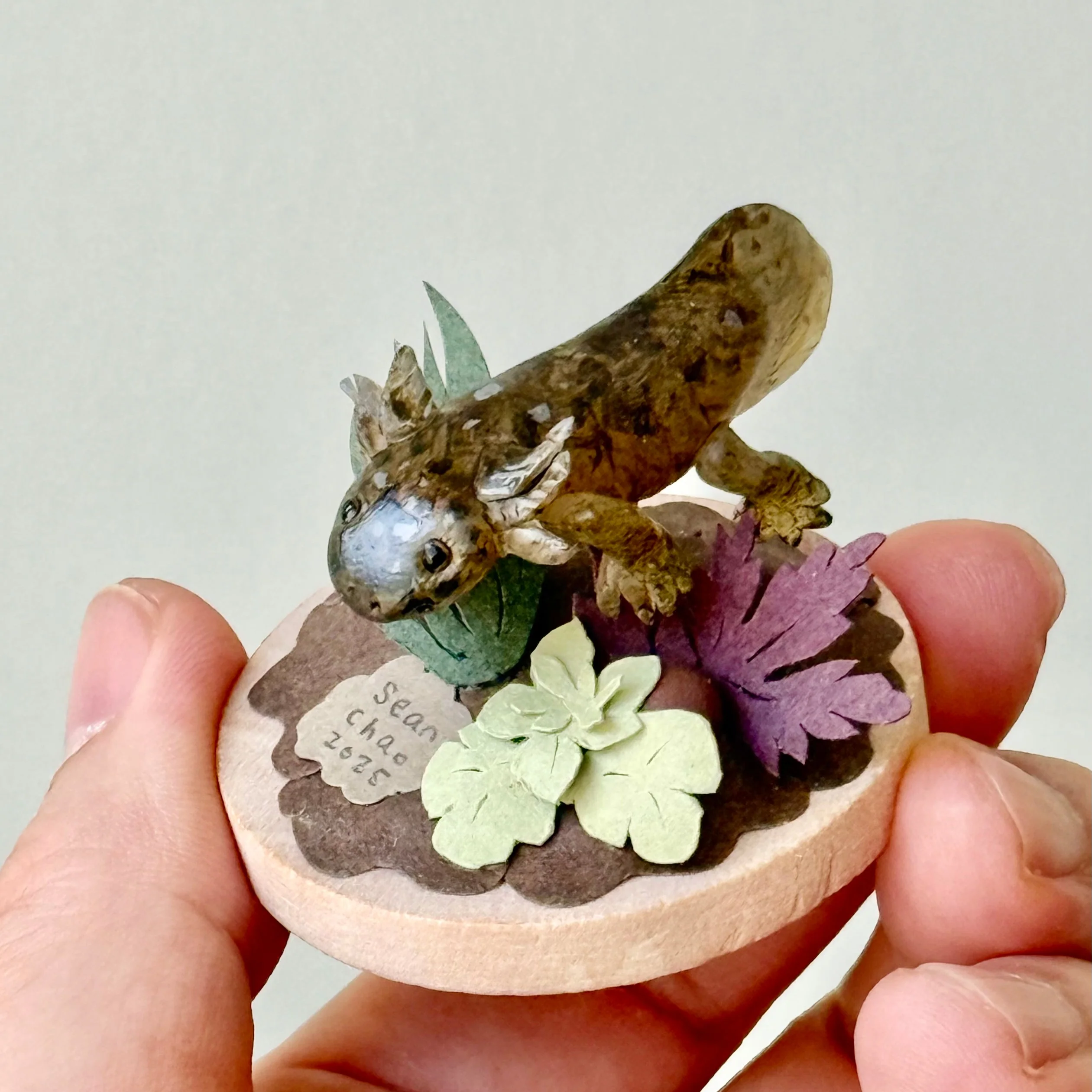 Hello Again - #54 - Sean Chao - "Axolotl 03" - Image 2