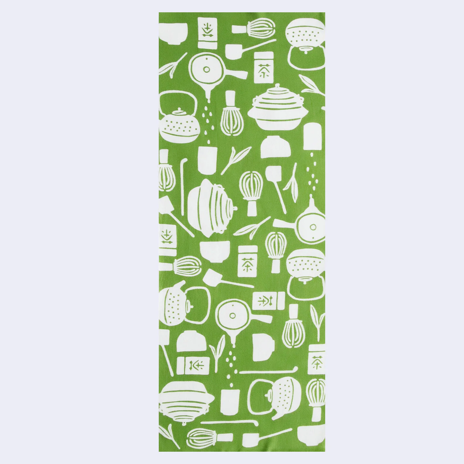 IKS Collection - Matcha Tea Supplies Cotton Tenugui/Tea Towel (Light Green)