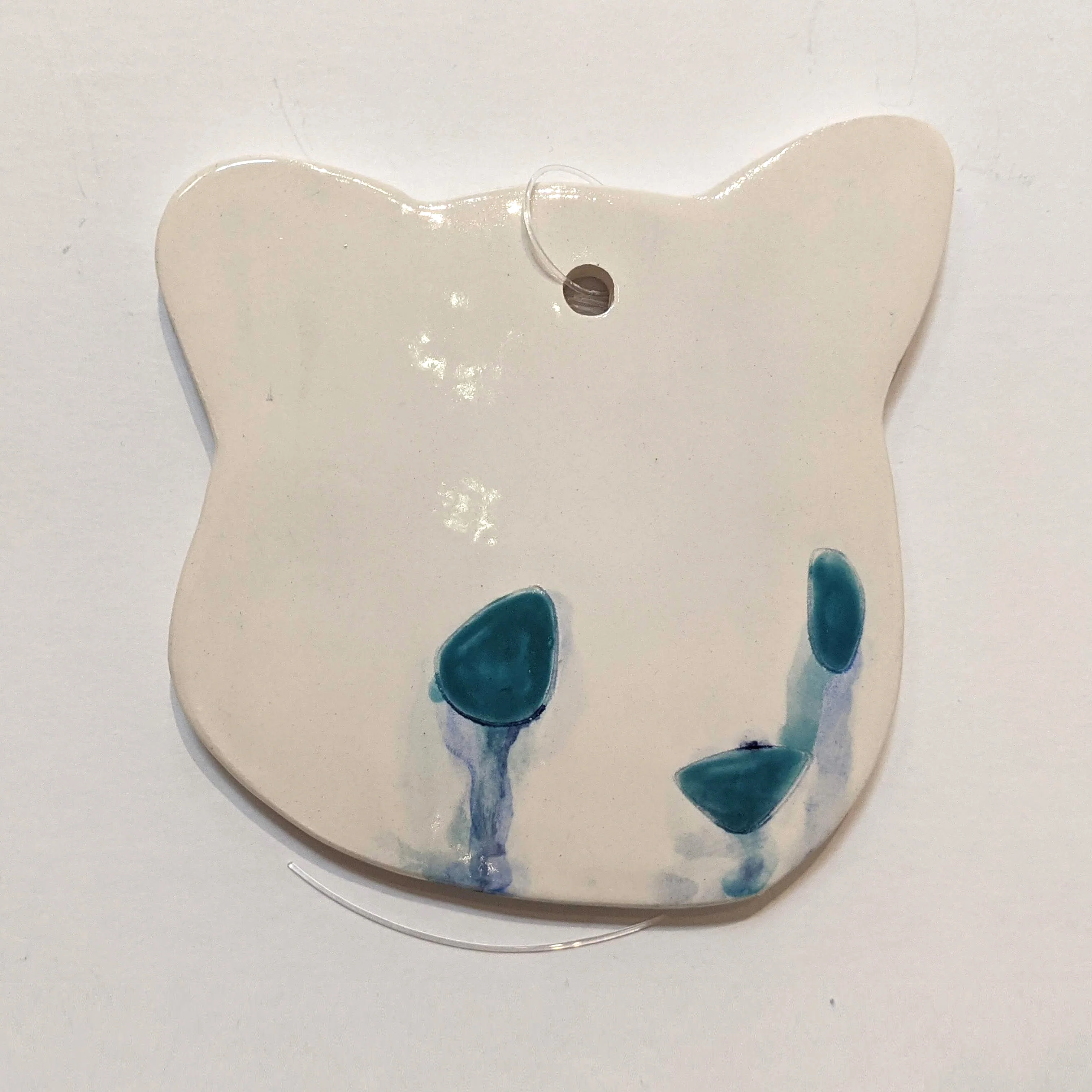 Jenn Lima - Luke Chueh: More Drawings - 4"-5" Medium Ceramic Bear Head (Facing Right) - Image 7