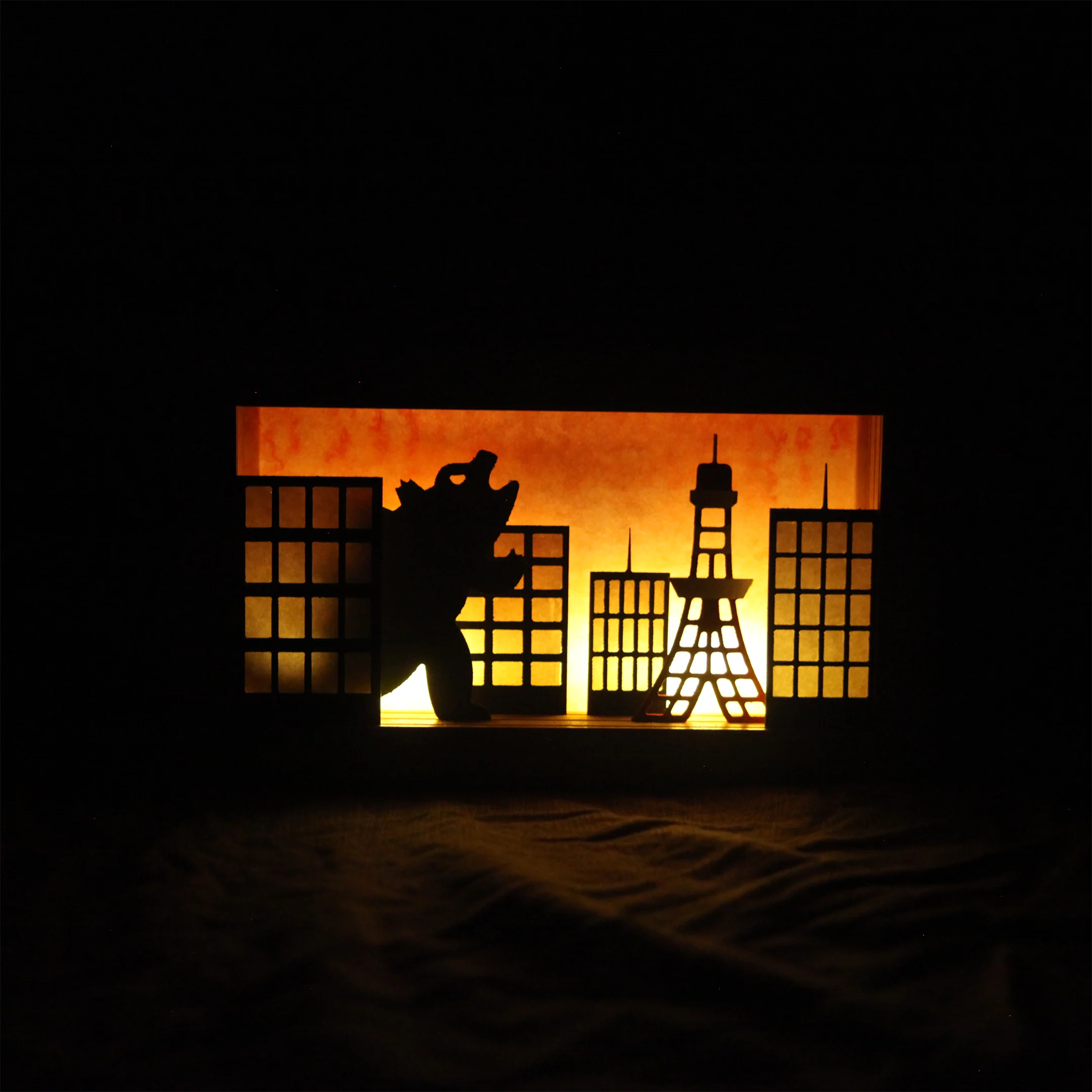 Kaiju 2024 - Lap Ngo - "Godzilla Tower Shadow Box" - Image 2