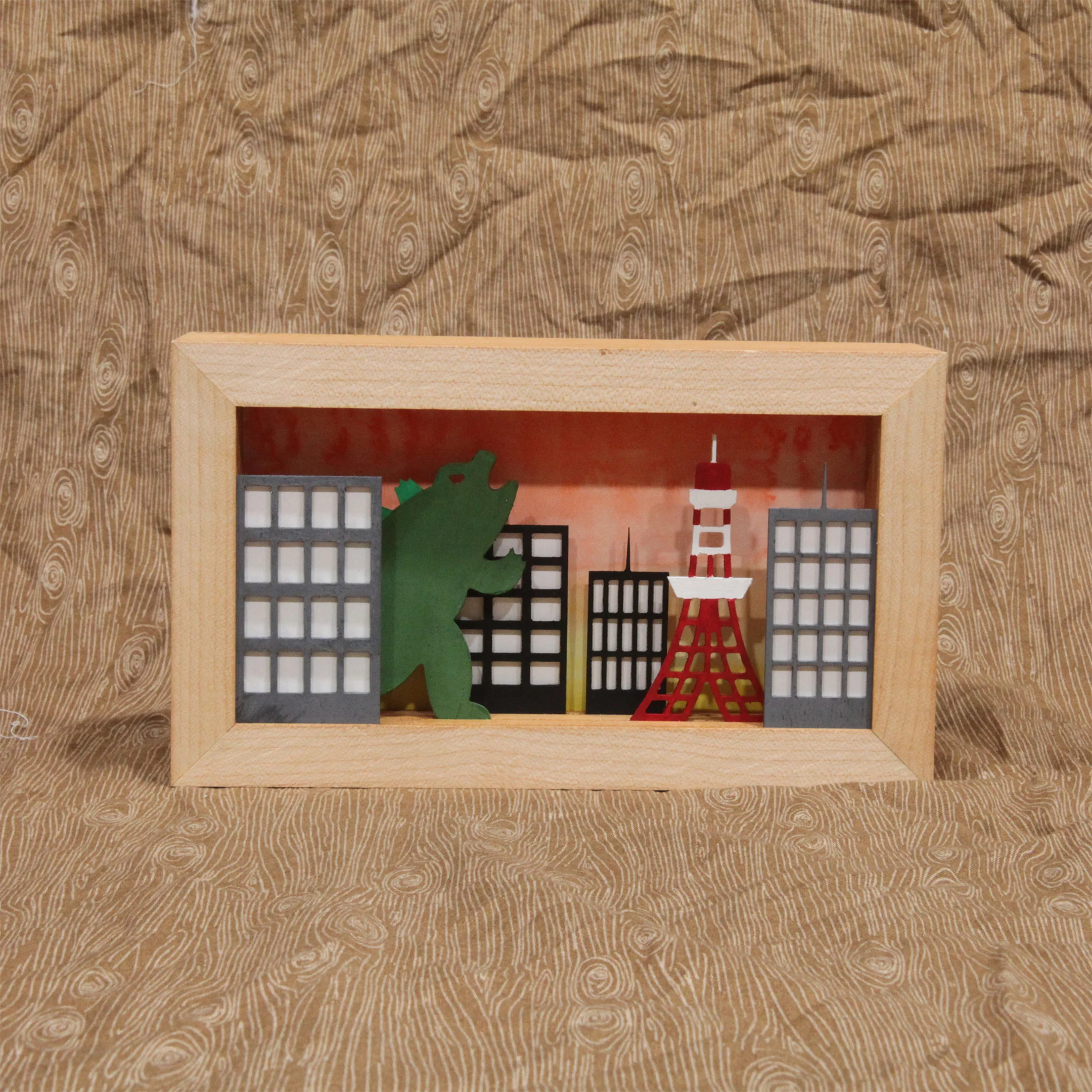 Kaiju 2024 - Lap Ngo - "Godzilla Tower Shadow Box" - Image 3