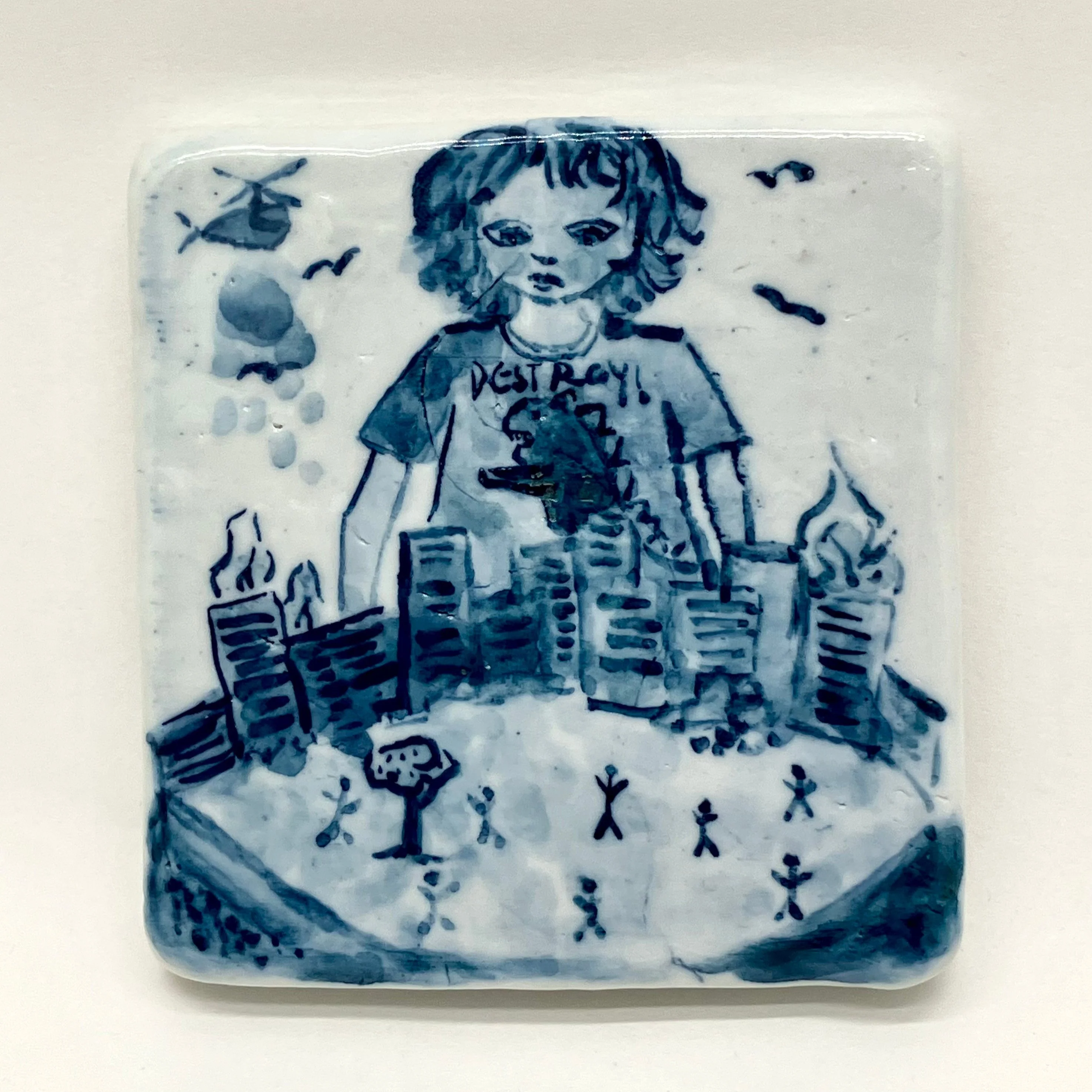 Kaiju 2024 - Lucas Pincer-Flynn - "Destroy (In Blue)"