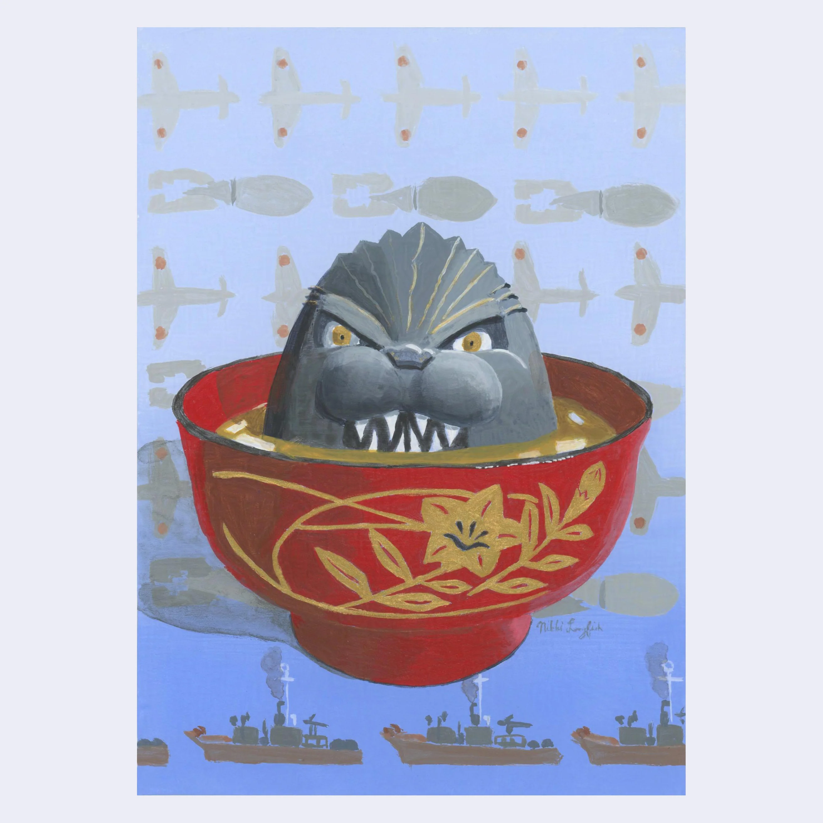 Kaiju 2025 - Nikki Longfish - "Miso Soup Minus 1" - Image 2